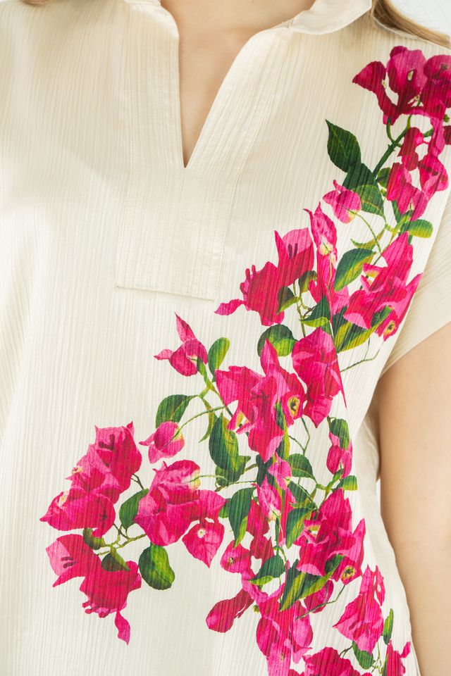 Riviera Top in Bougainvillea
