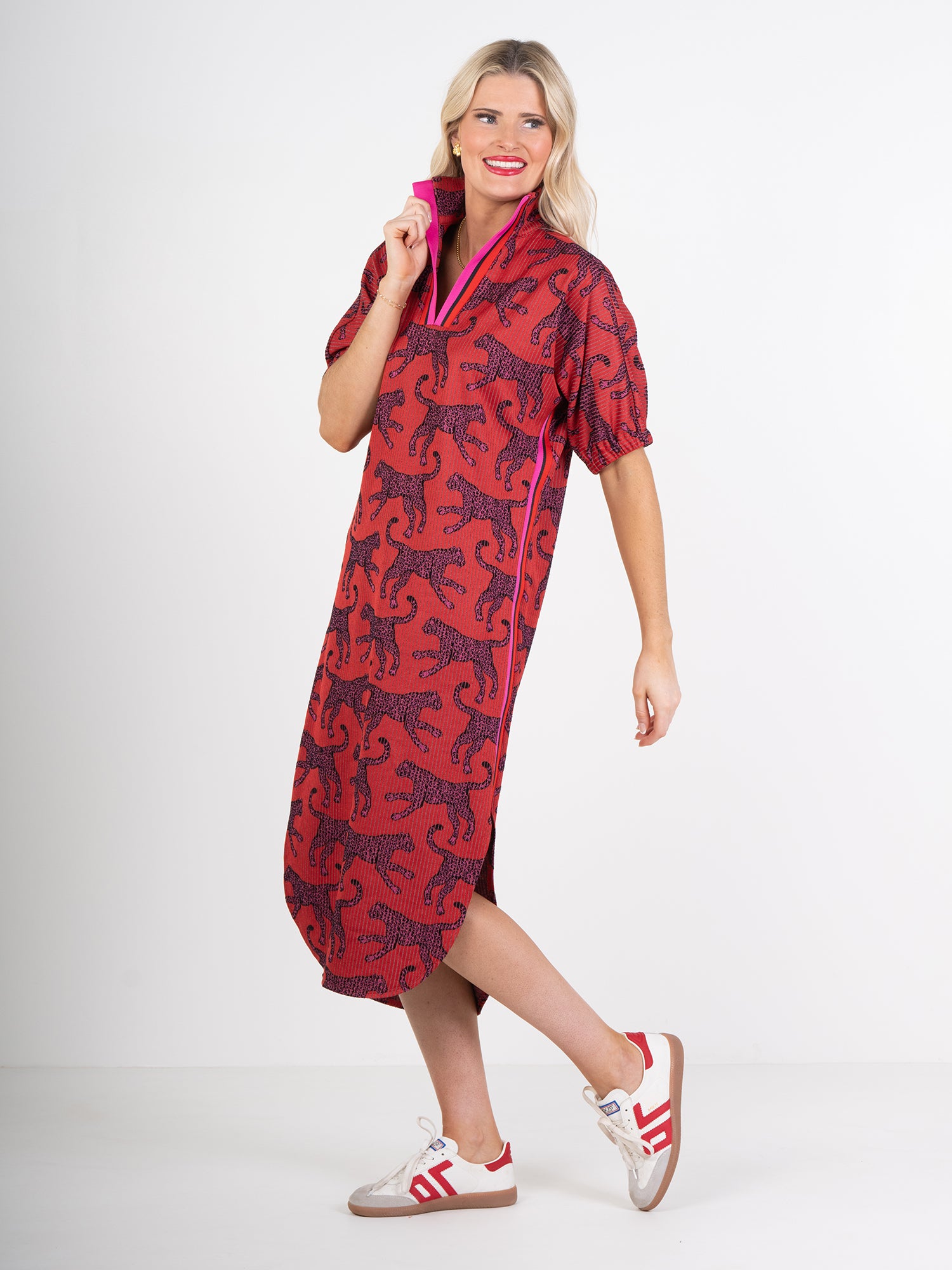 Poppy Caftan in Jaguar Sport