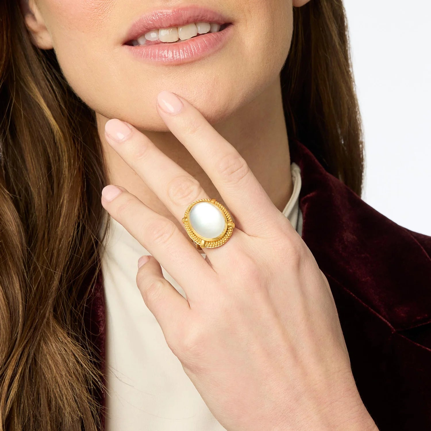 Cabochon Statement Ring