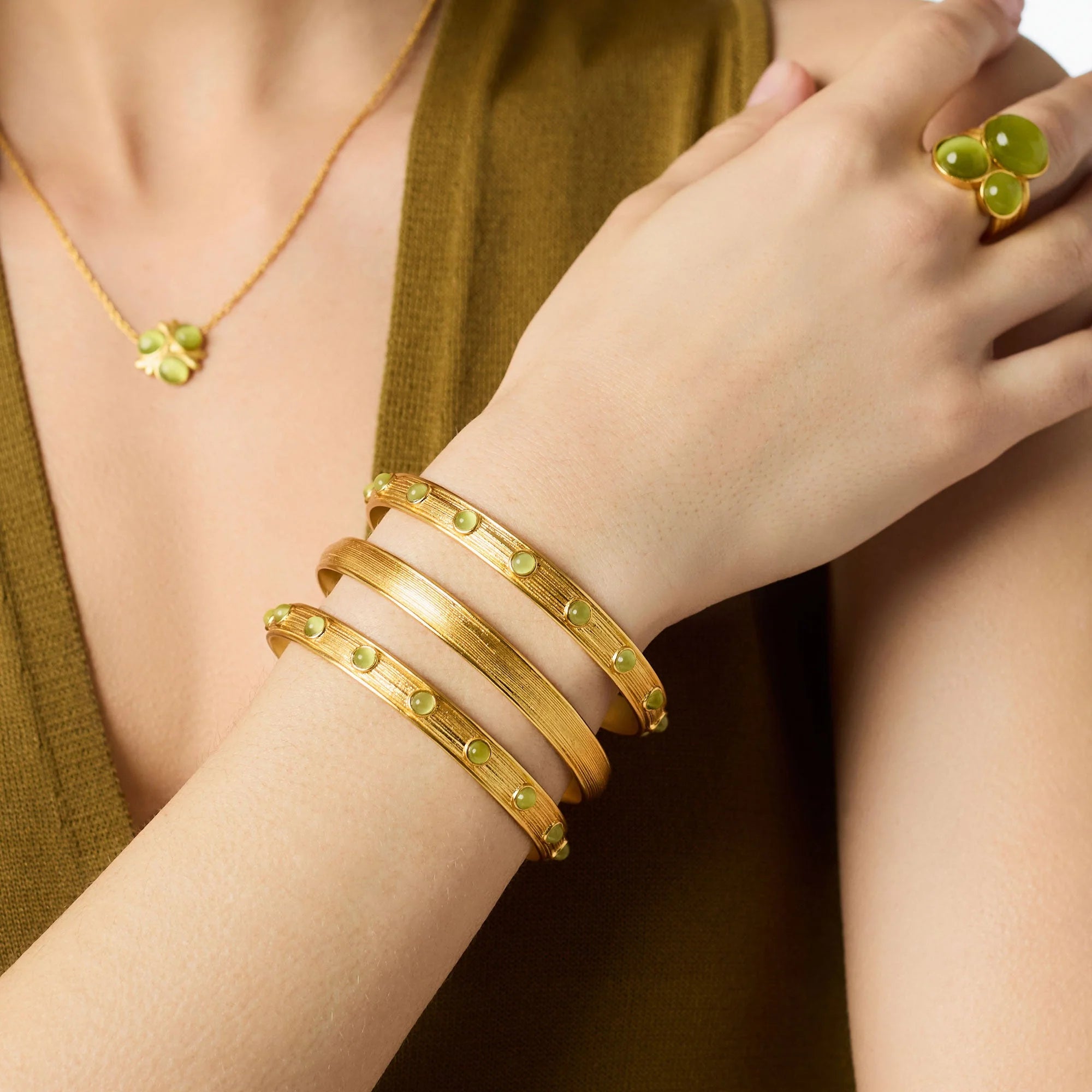 Cobblestone Stacking Bangle