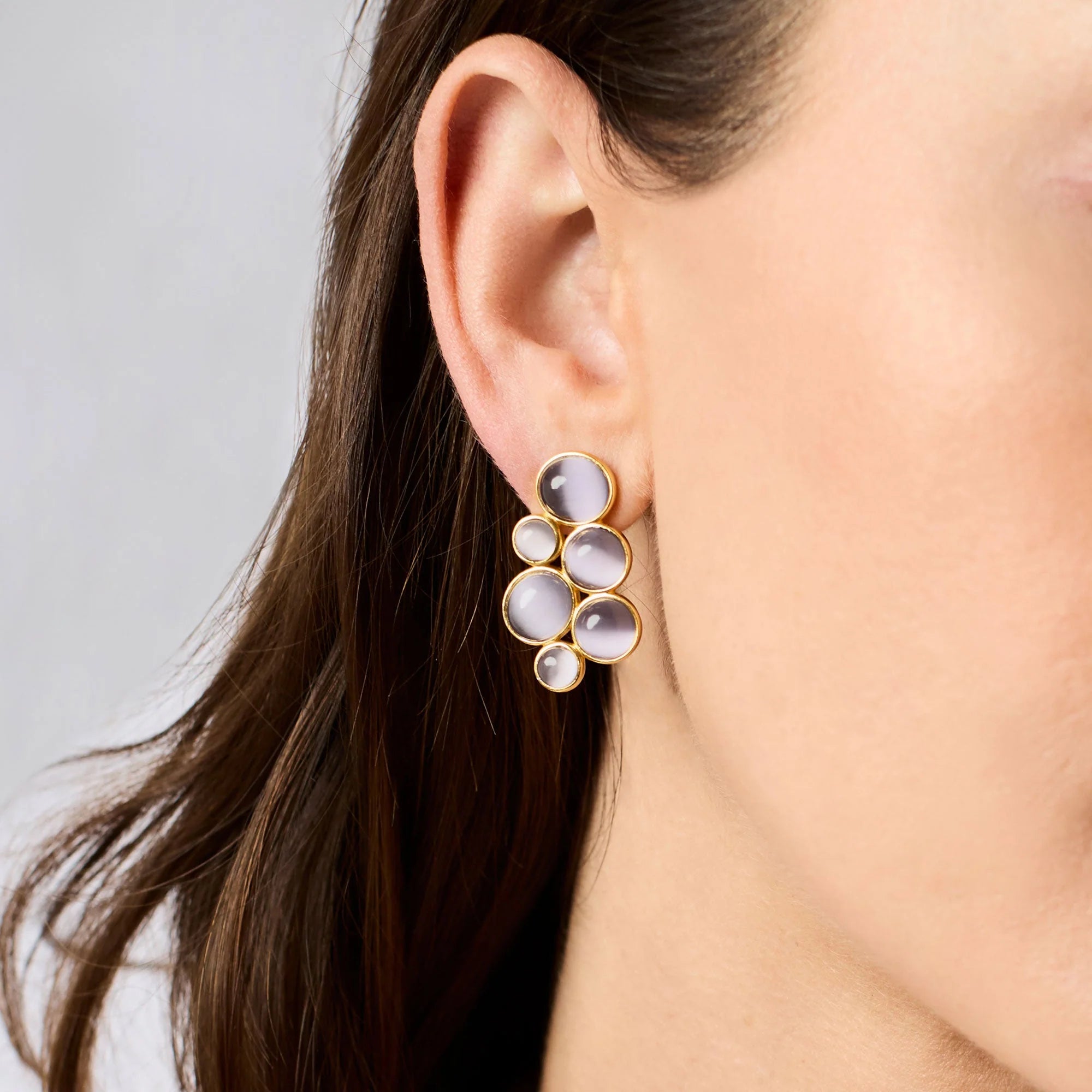 Cobblestone Statement Earring