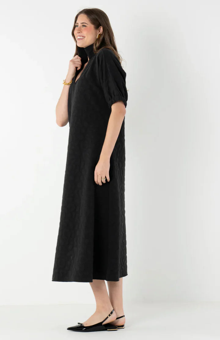 Poppy Maxi in Black Cheetah