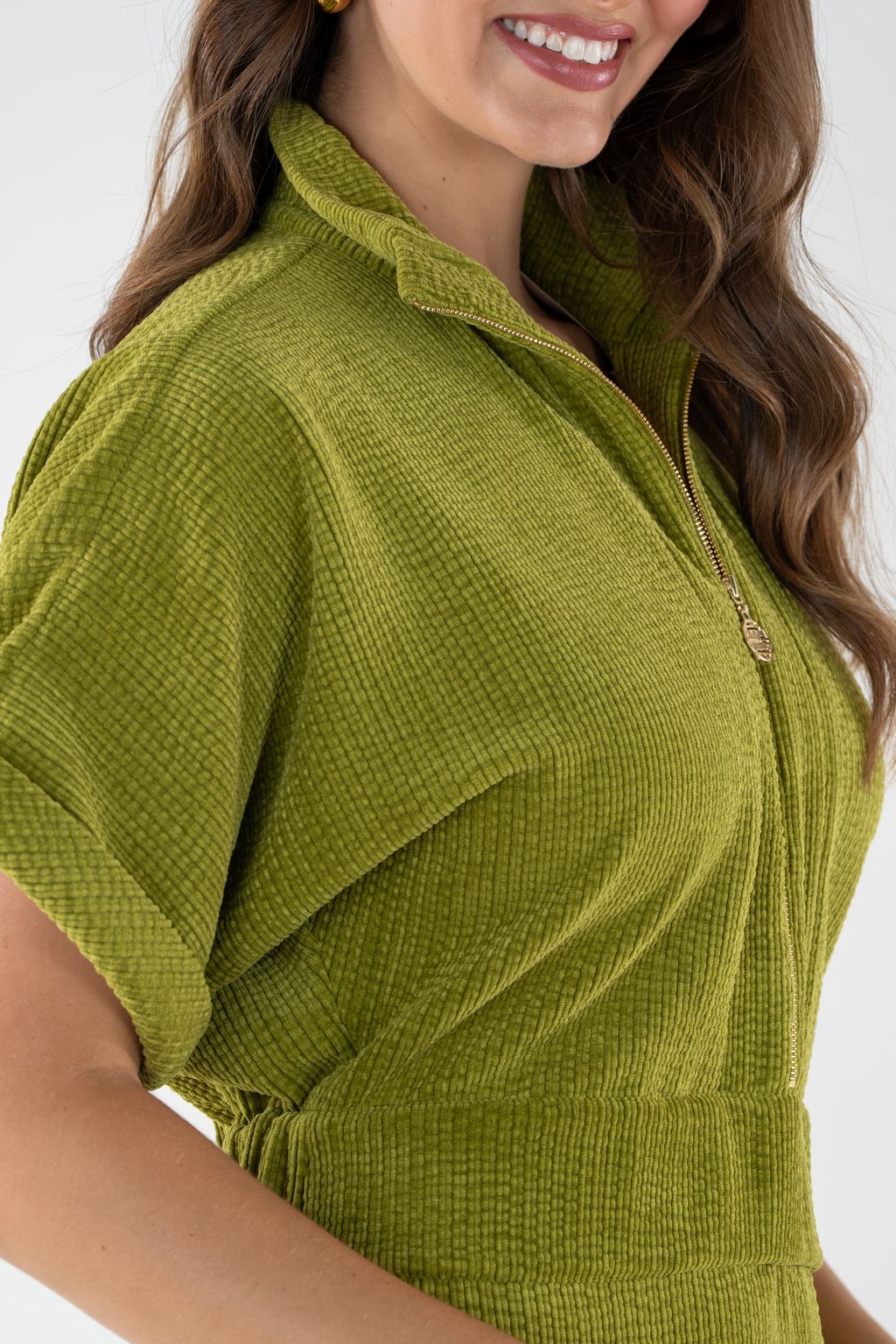 Sarah Dress in Cardamom