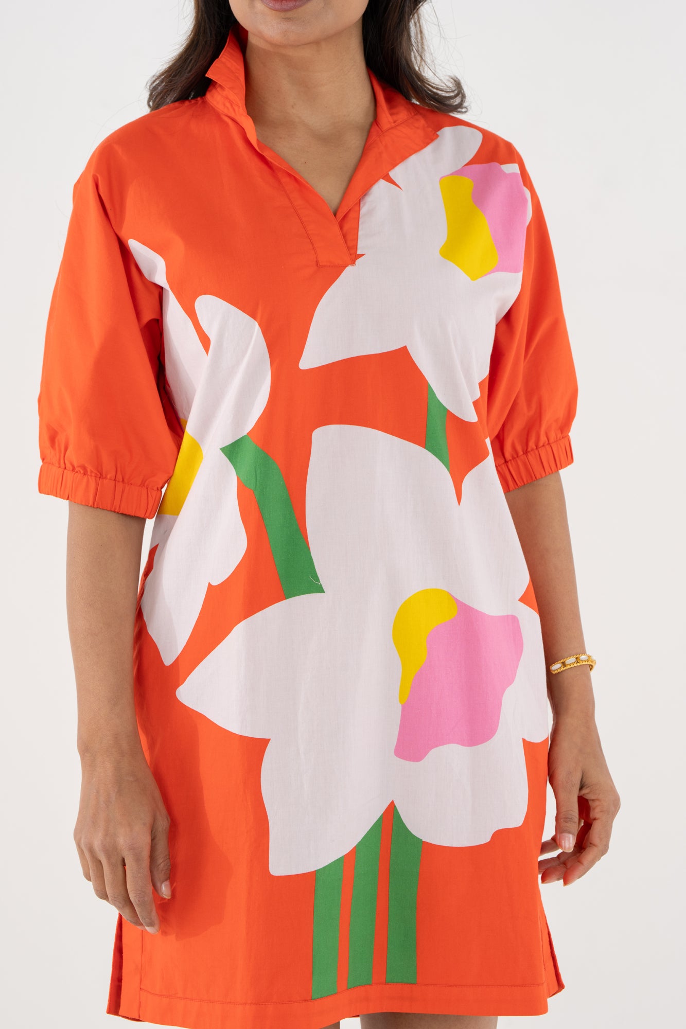 Poppy Dress in Marigold
