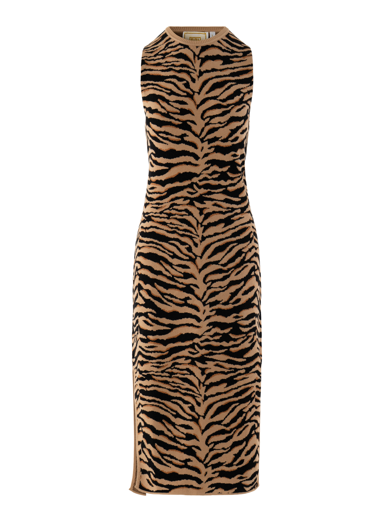 Simone Sweater Dress in Tiger