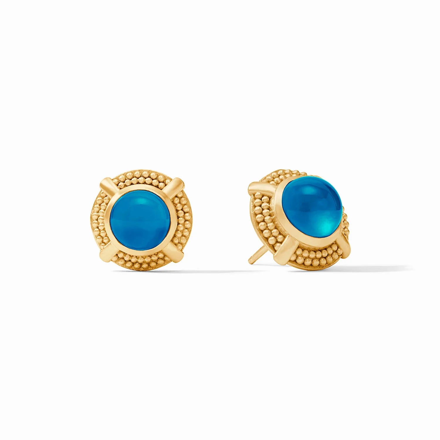 Cabochon Stud Earring