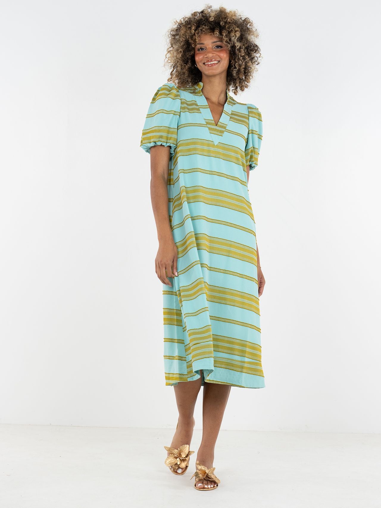 Hampton Top in Fringe Stripe