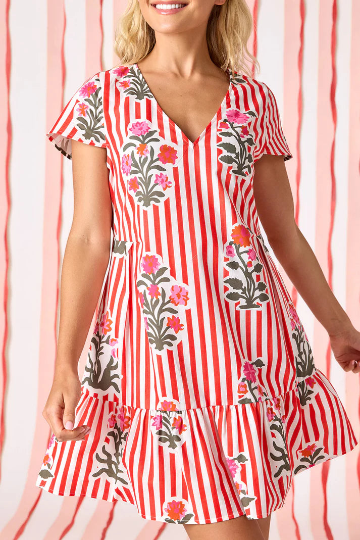 Phoebe Dress in Garden