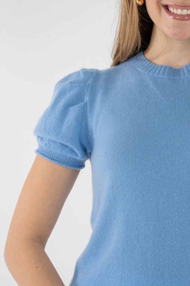 Crewneck Knit in Nantucket Breeze