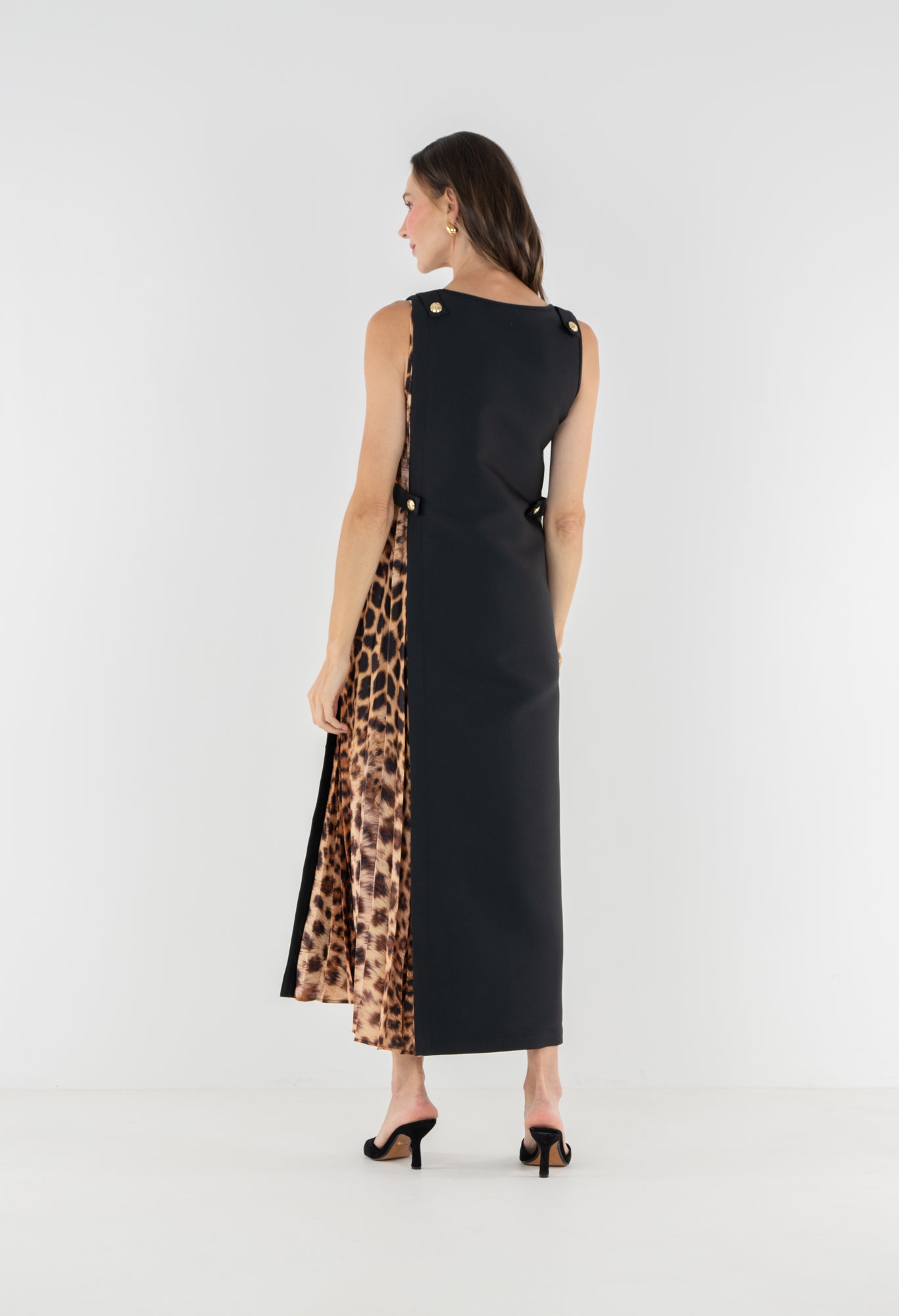Arden Dress in Black Tie