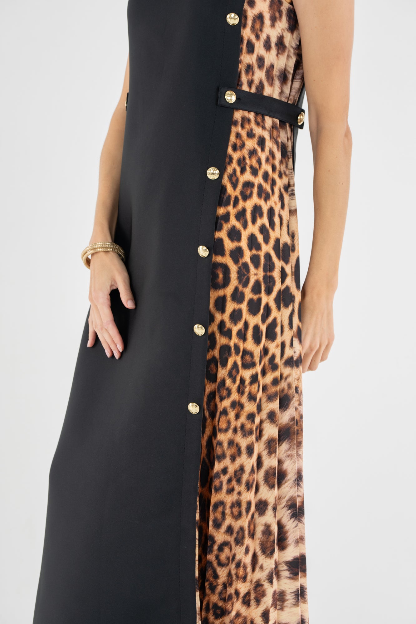 Arden Dress in Black Tie