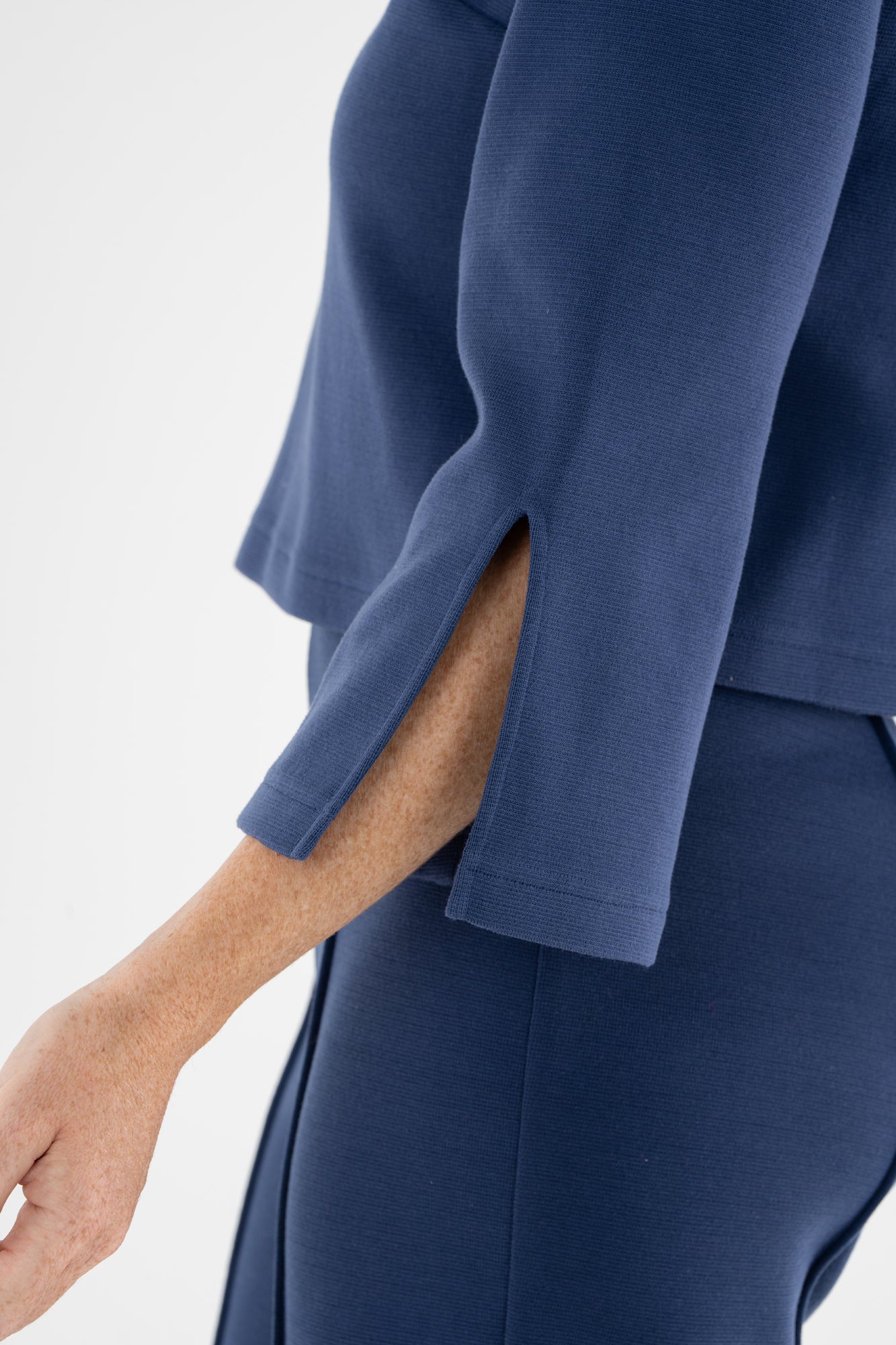 Ashley Ann Top in Twilight Blue