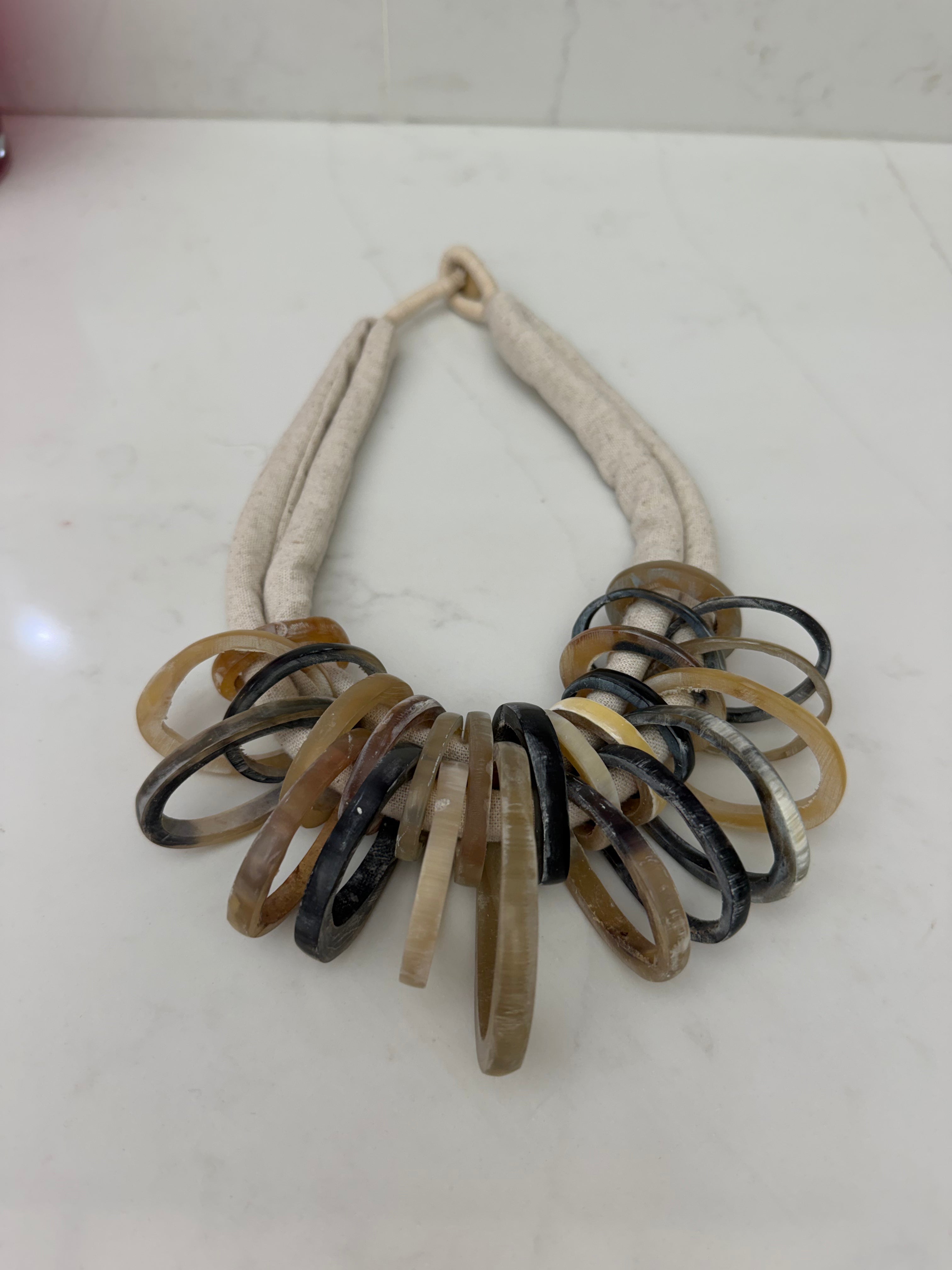 Resin Link Necklace