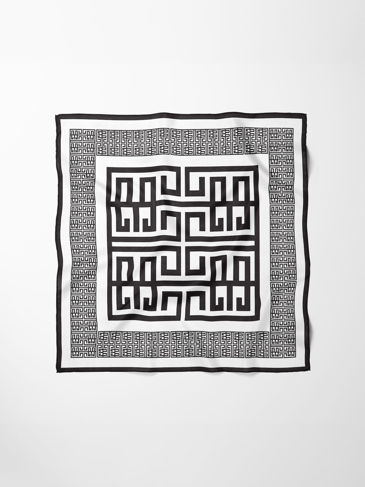 Scarf in Greek Key