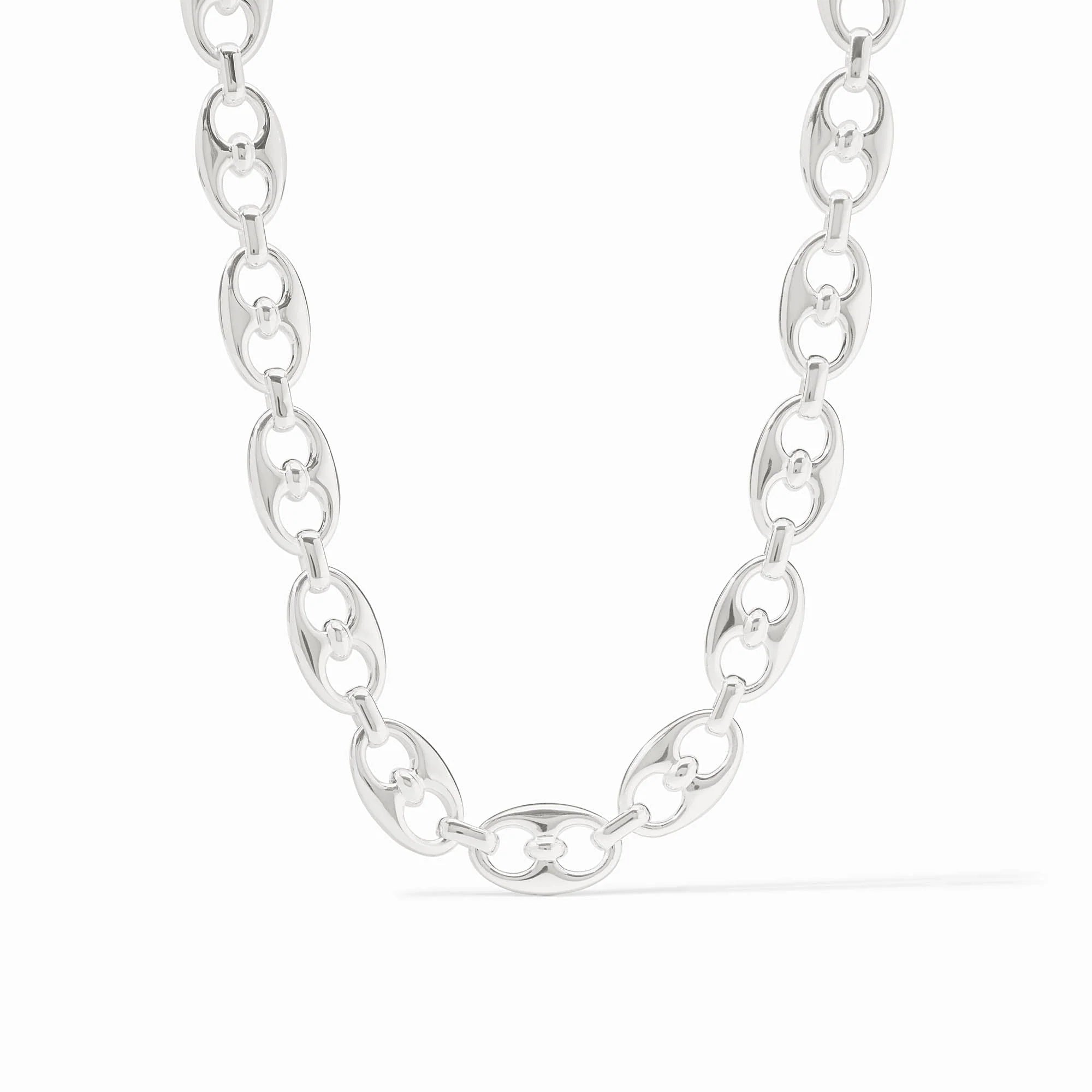 Laguna Link Necklace in Silver