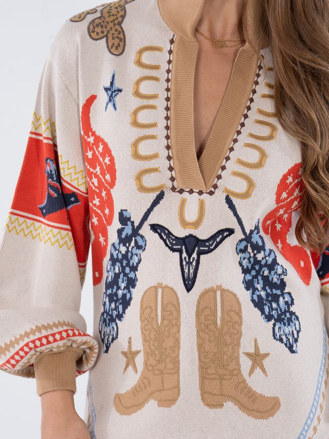 Lolli Sweater in Lone Star