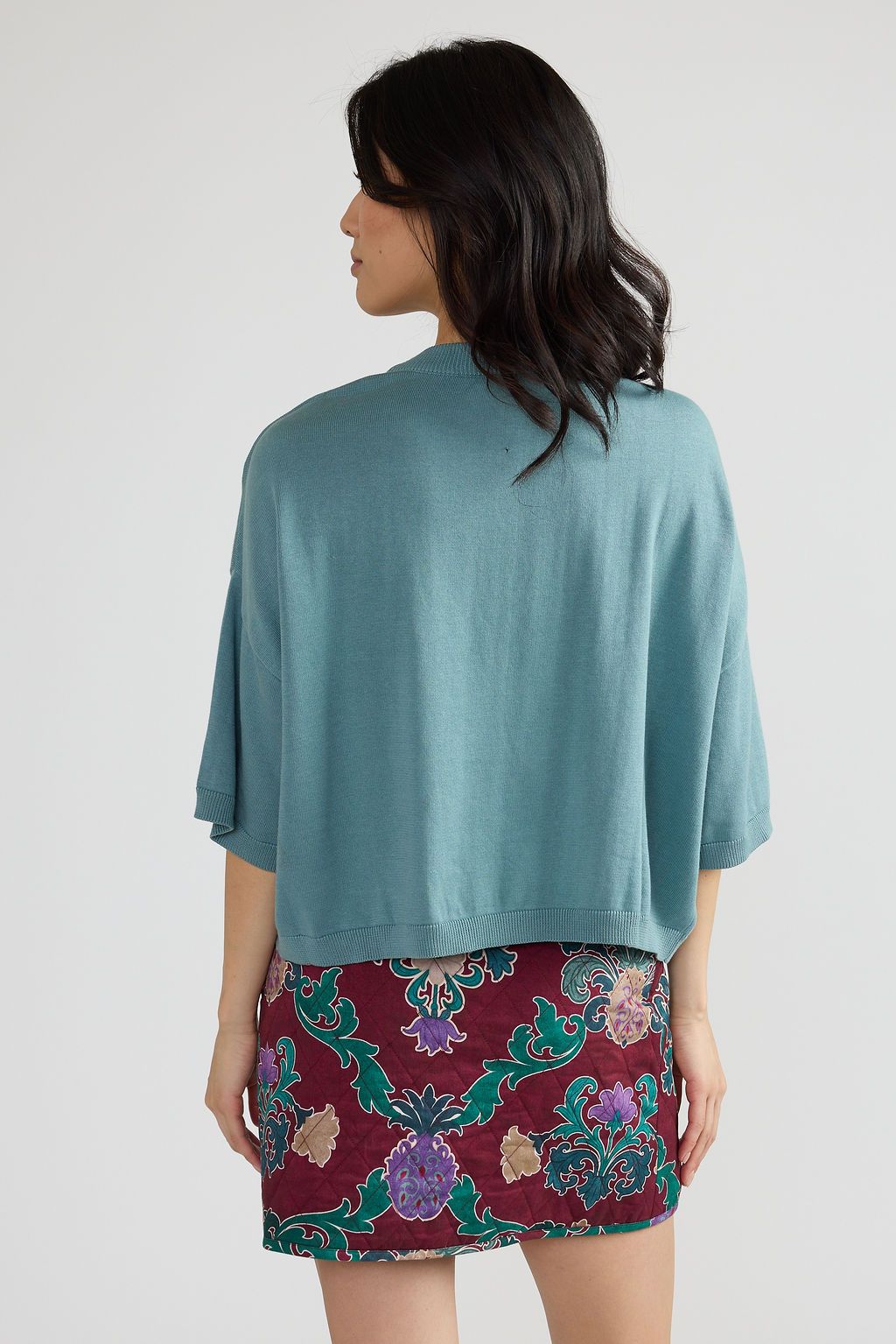 Matthew Sweater in Antique Blue