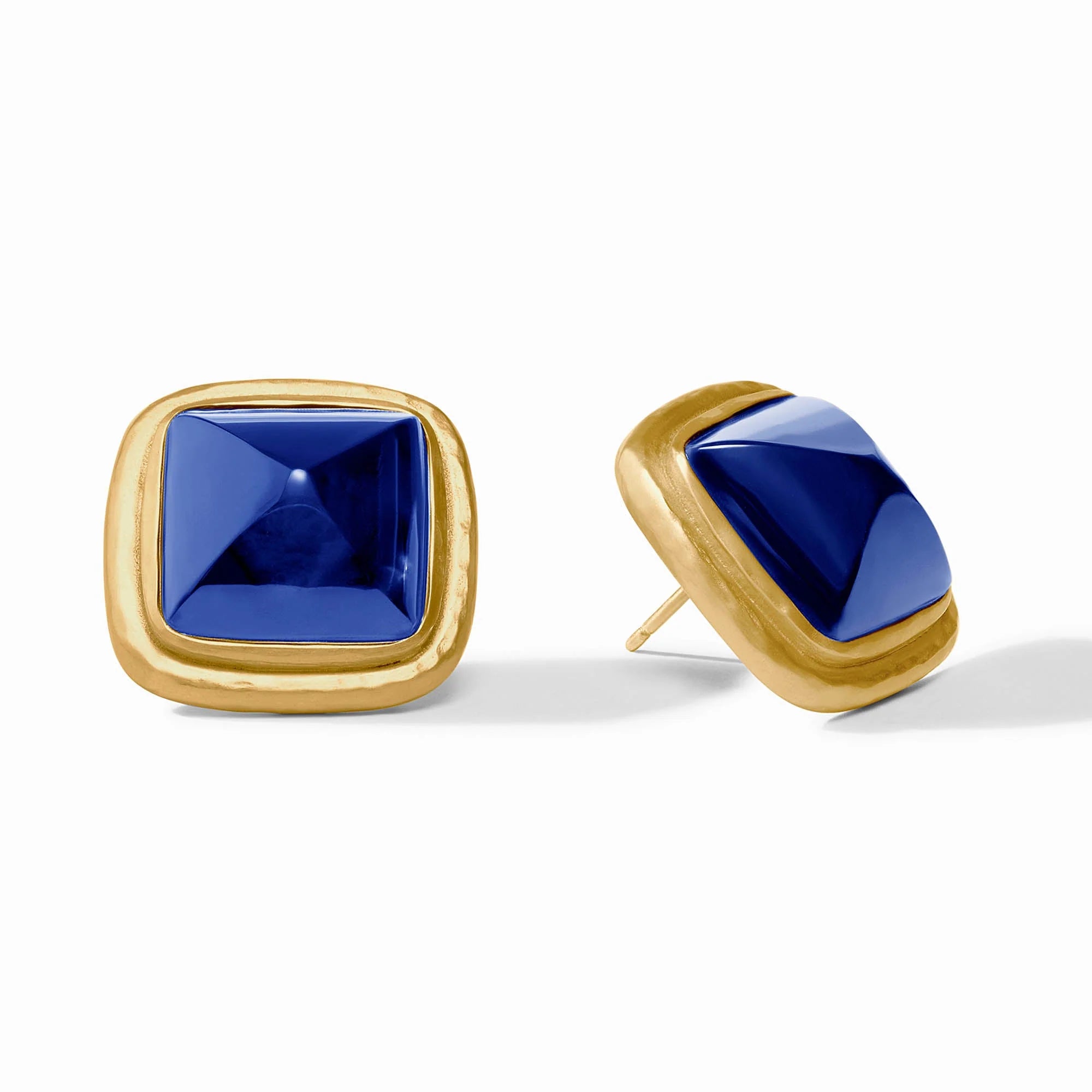 Sahara Stone Stud in Sapphire Blue