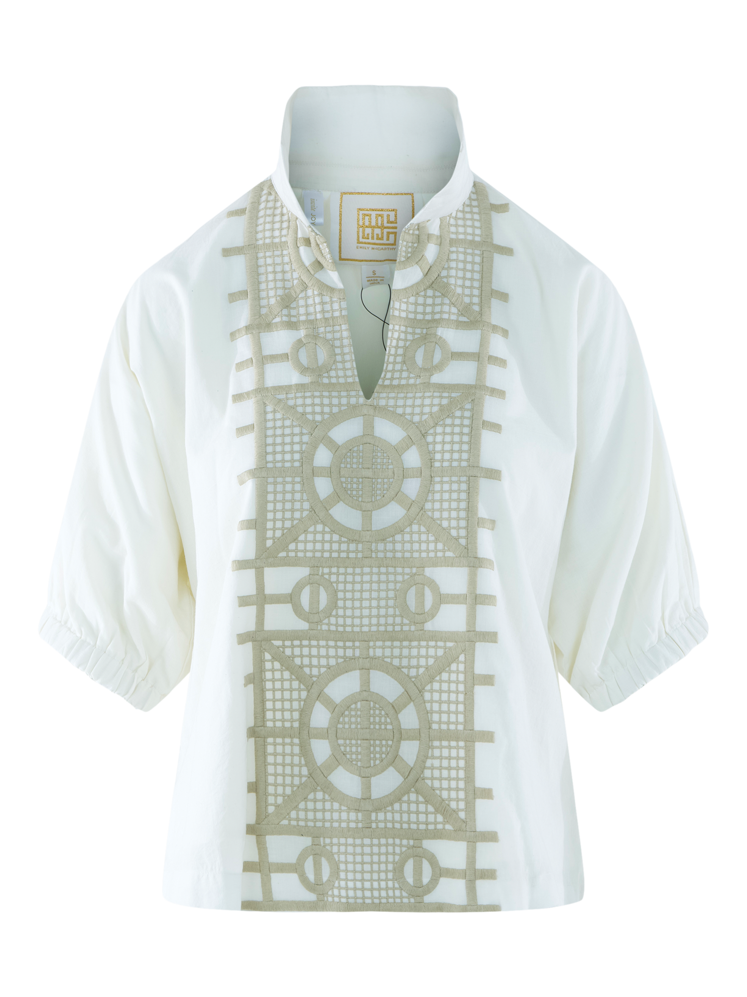 Poppy Top in Trellis