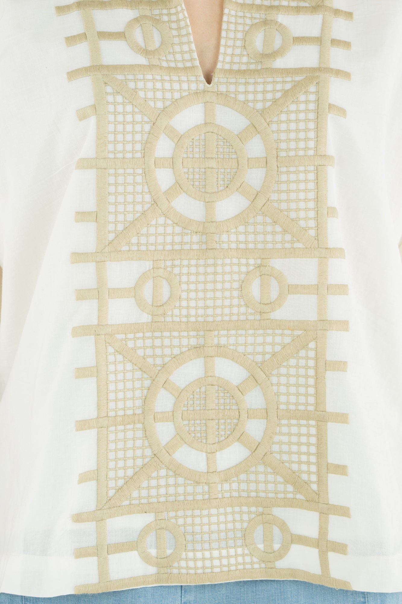 Poppy Top in Trellis