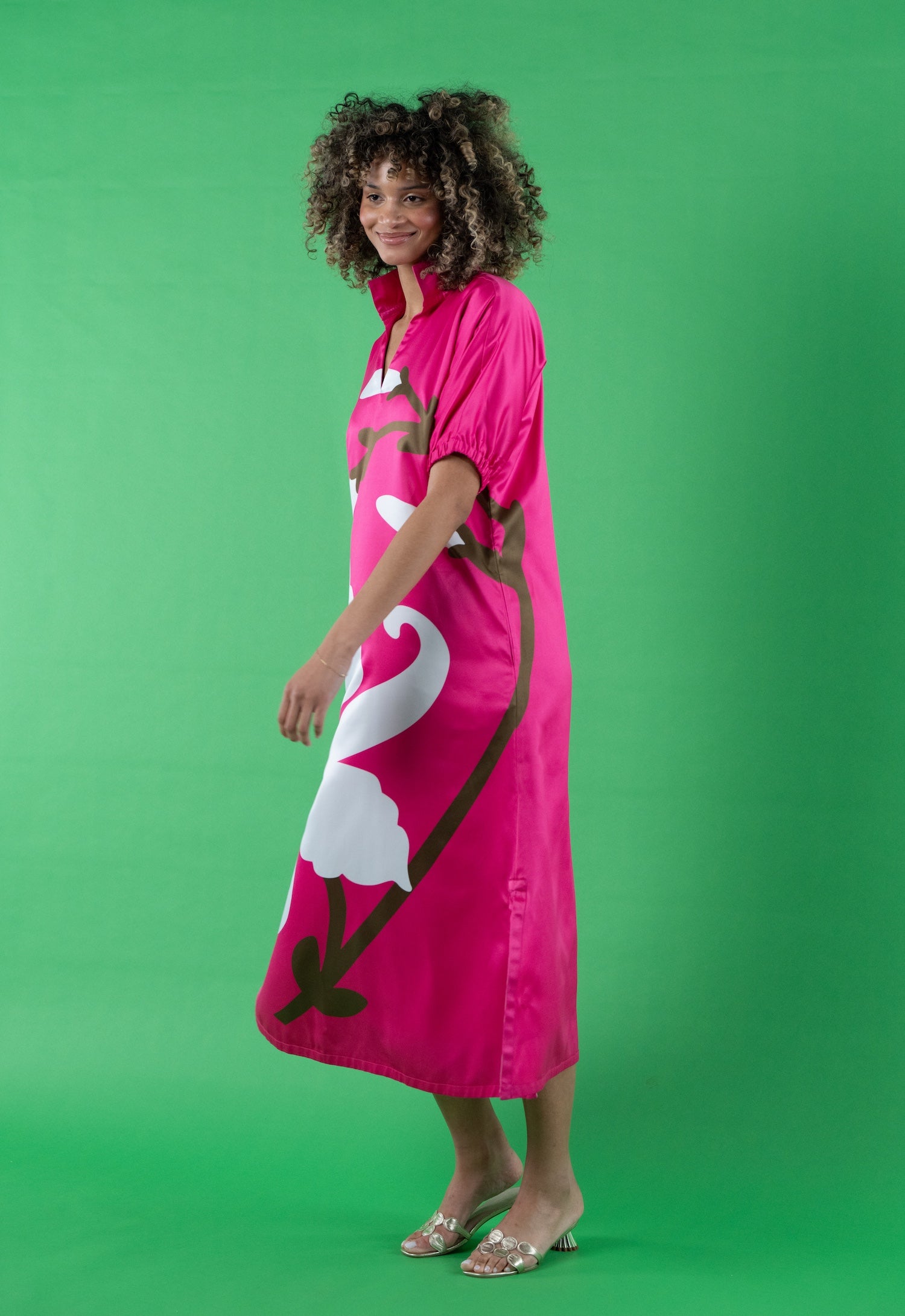 Poppy Maxi in Holland Pink