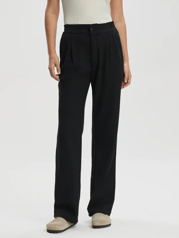 Aberdeen Straight Leg Pant 29" in Black