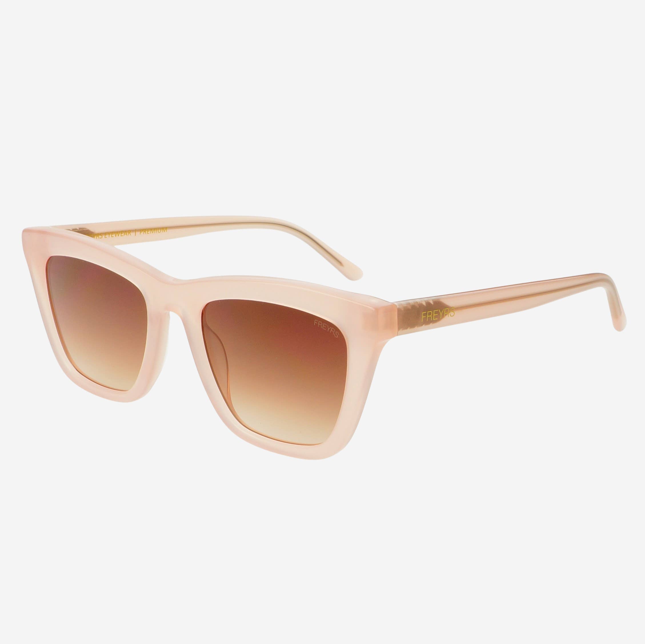 Lucy Womens Cat Eye Sunglasses in Pink