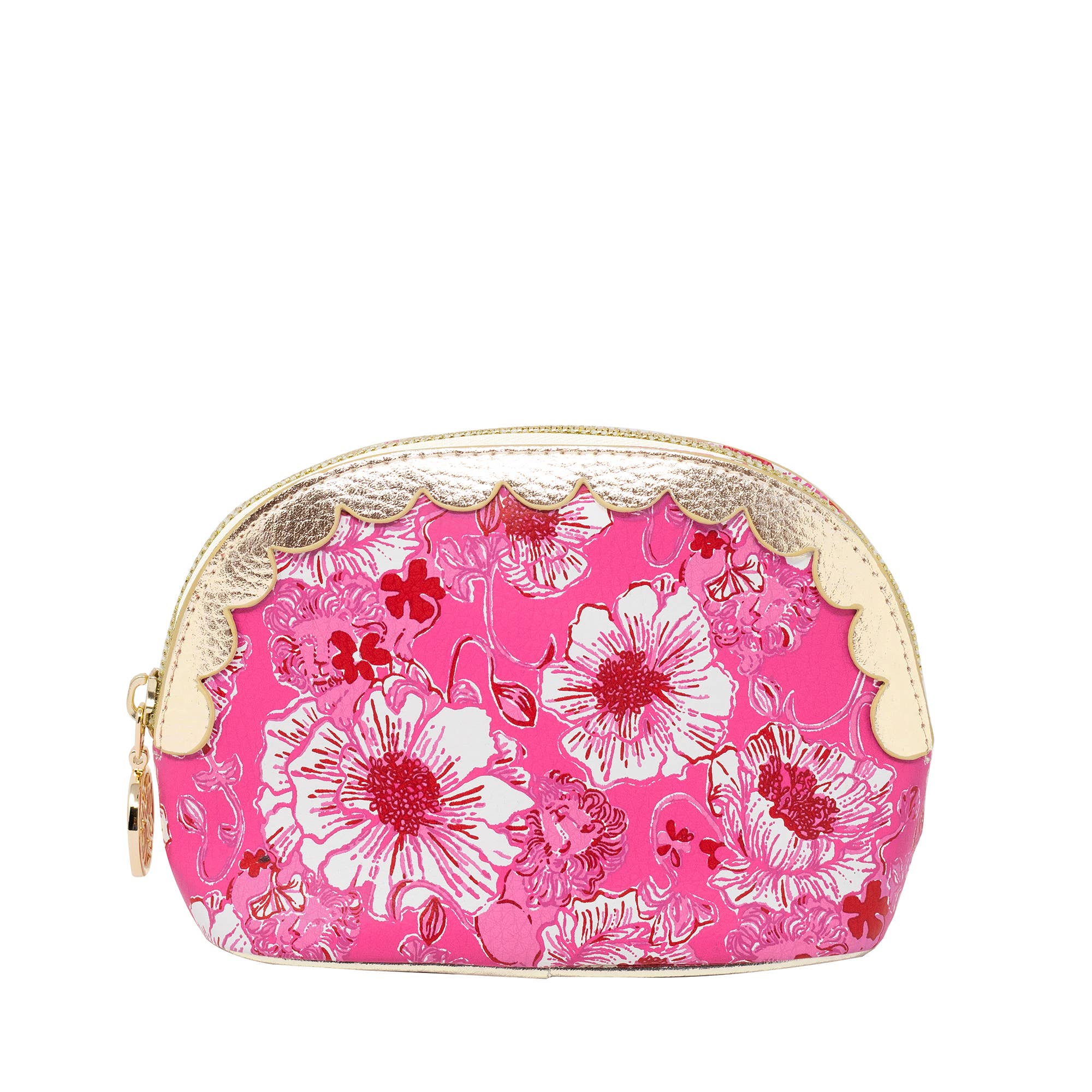 Scallop Pouch Set, Glowing Gardens/Feeling Poppy