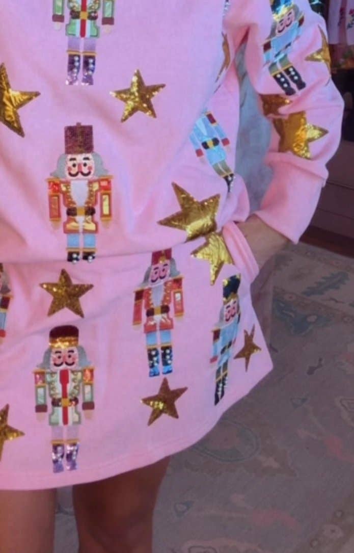 Pink Nutcracker Sweatshirt