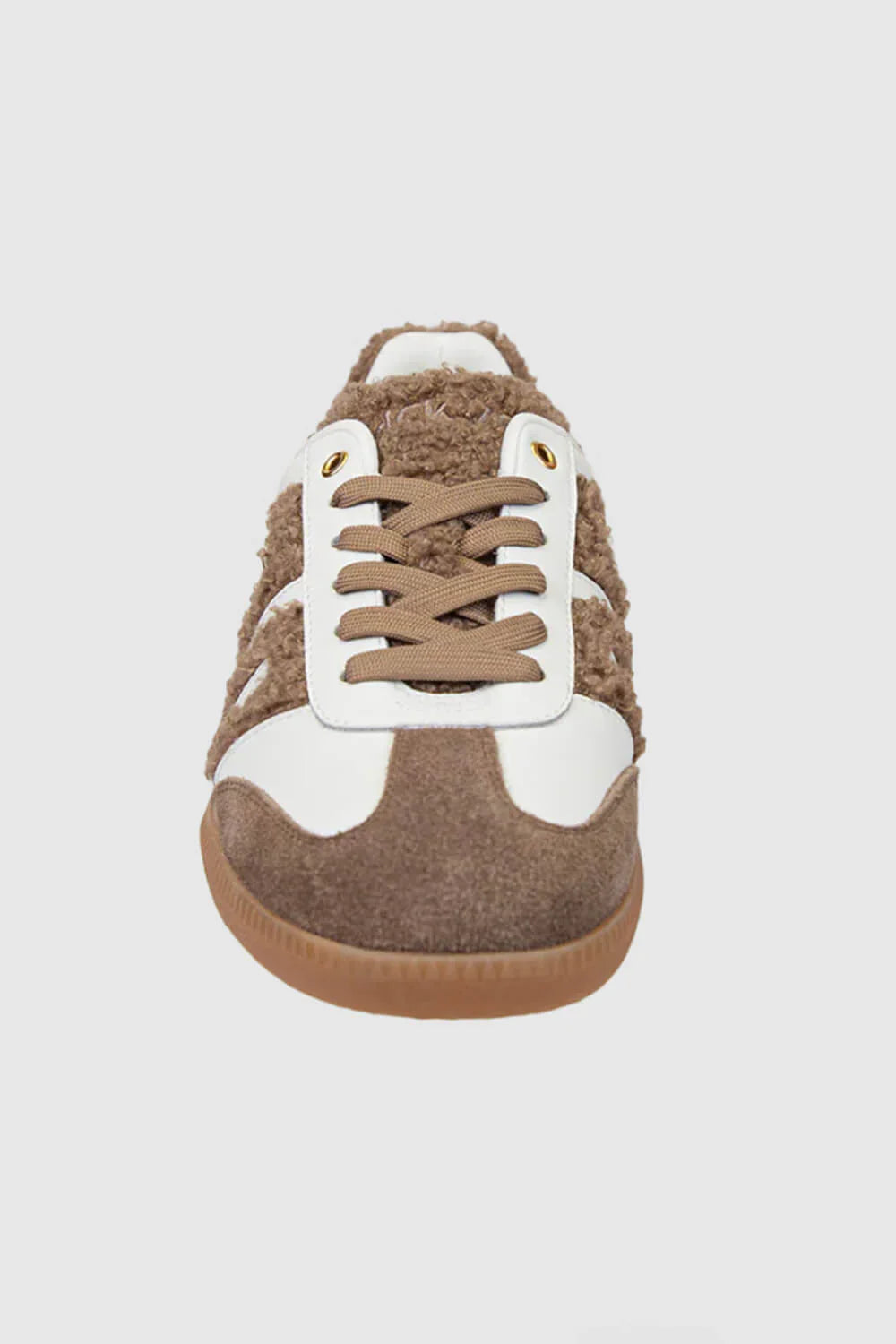 Cloud Sneaker in White Brown