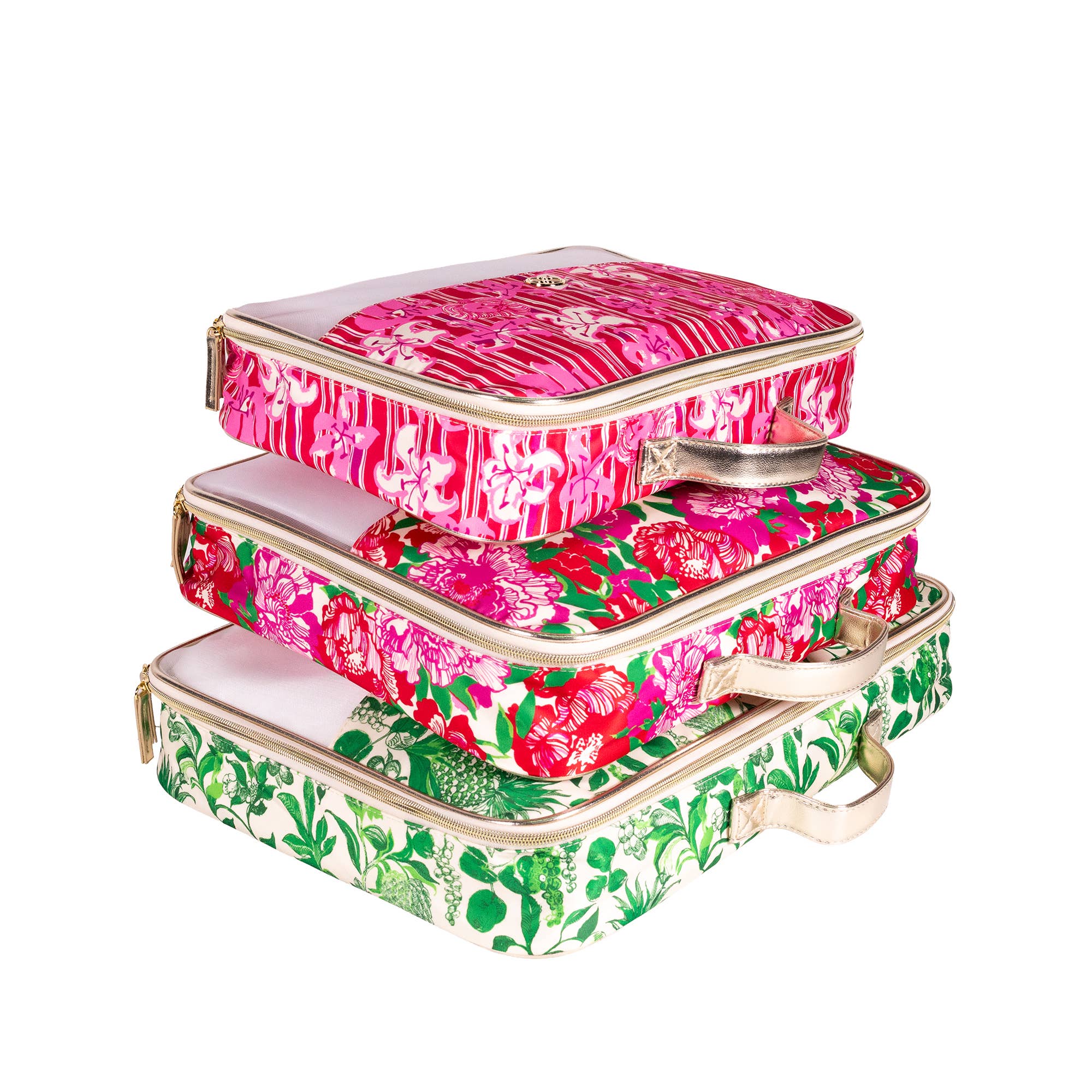Packing Cube Set in Maggies Bouquet/Covent Garden/Party Stream