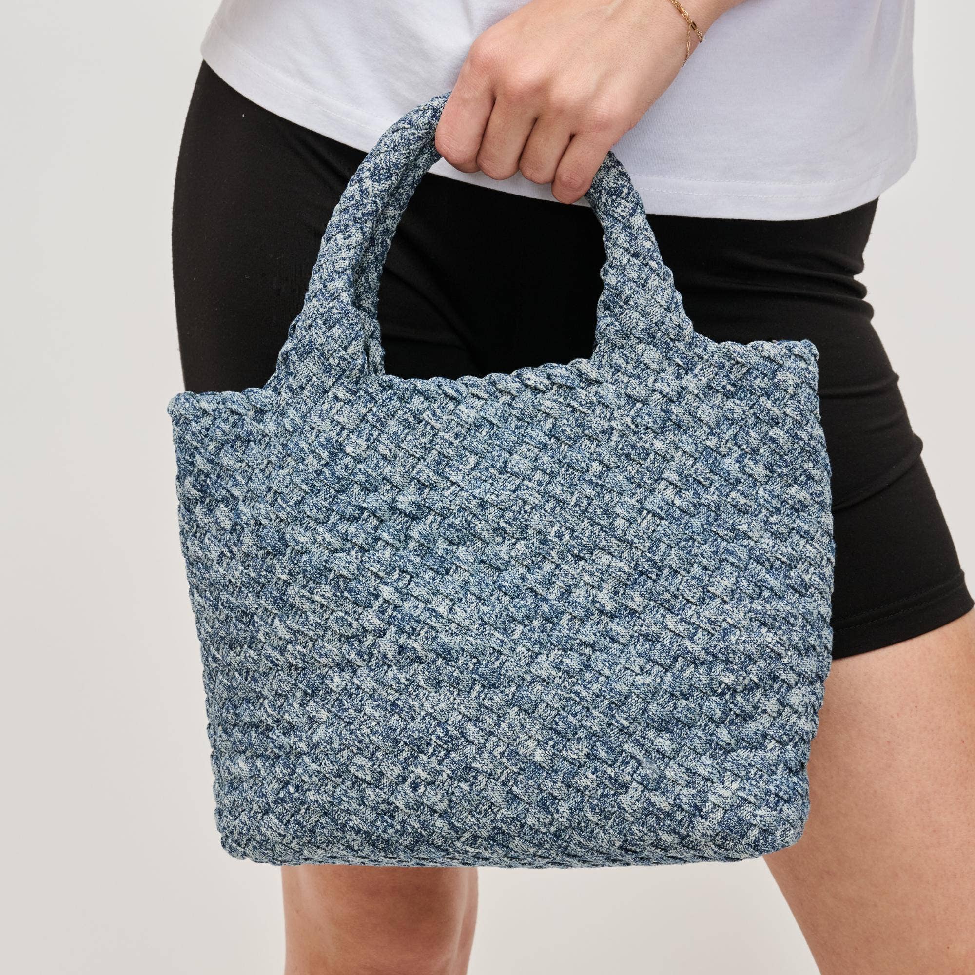 Sky's The Limit Small Denim Crossbody