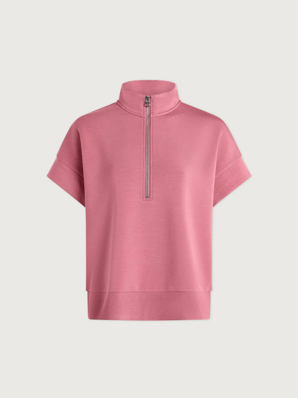 Ritchie Short Sleeve Sweat Top in Raptured Rose