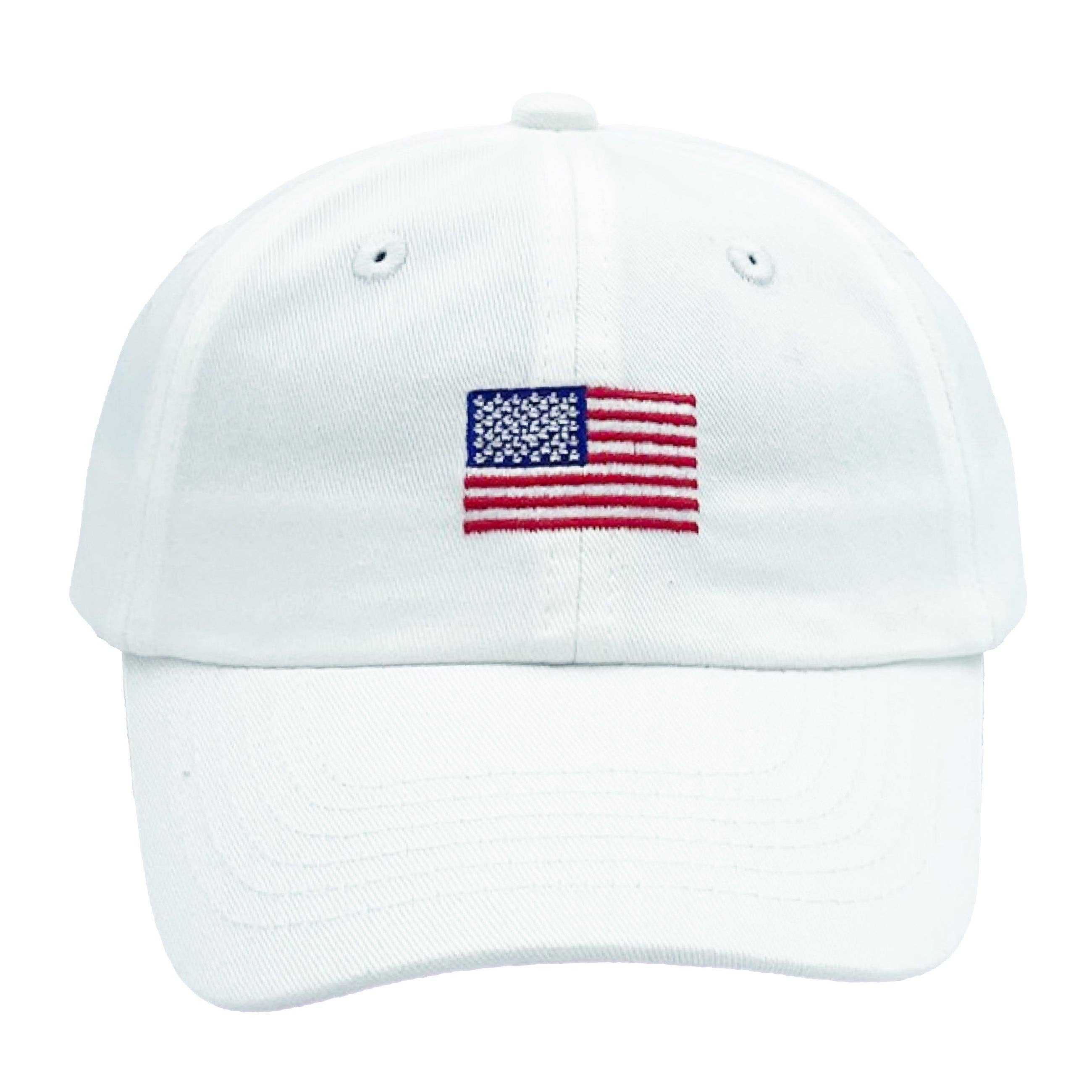American Flag Bow Baseball Hat (Adult)