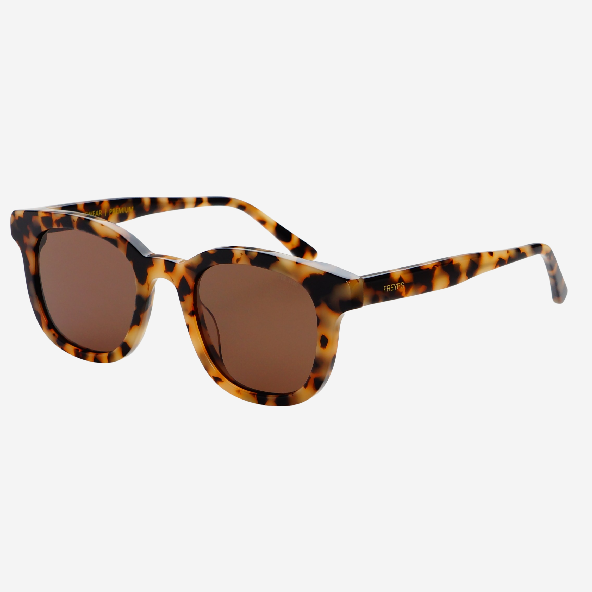 Jasper Unisex Sunglasses in MIlky Tortoise
