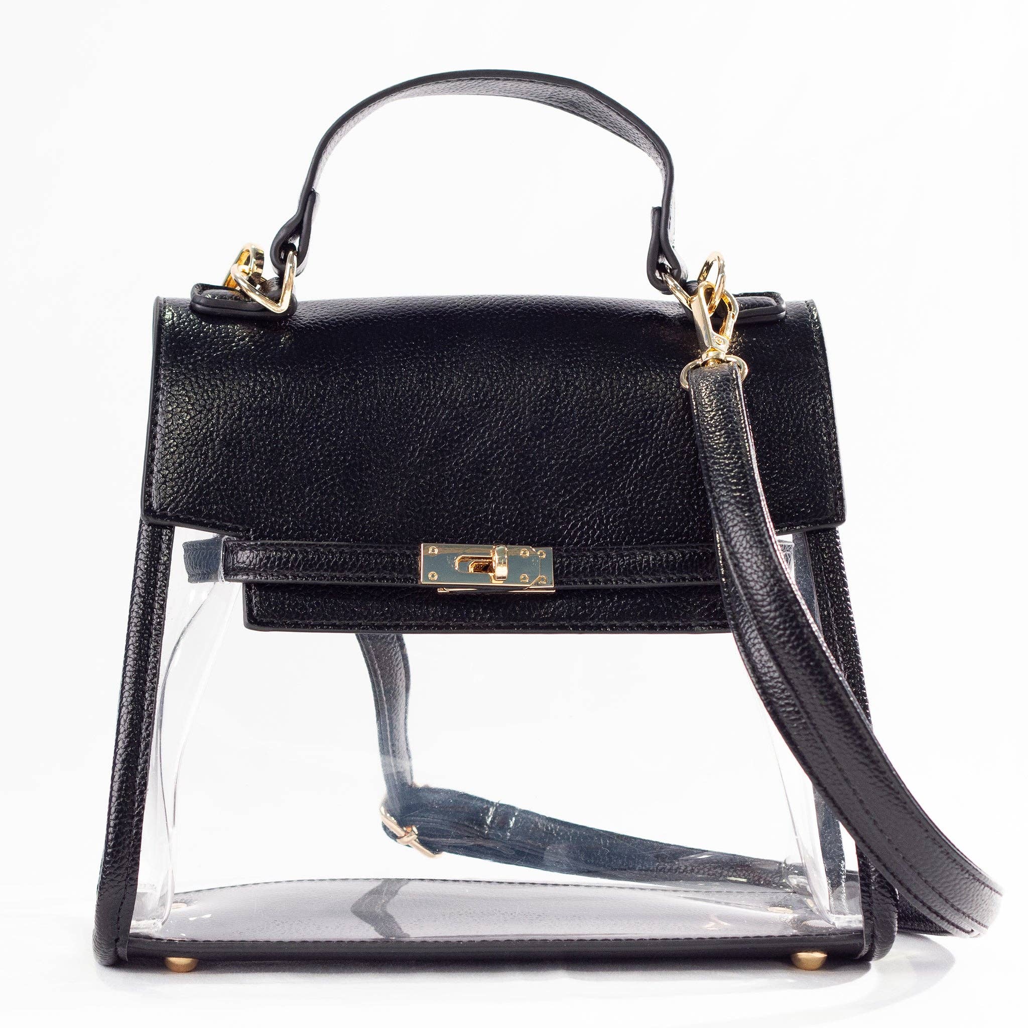 The Susan Clear Stadium Bag in Black