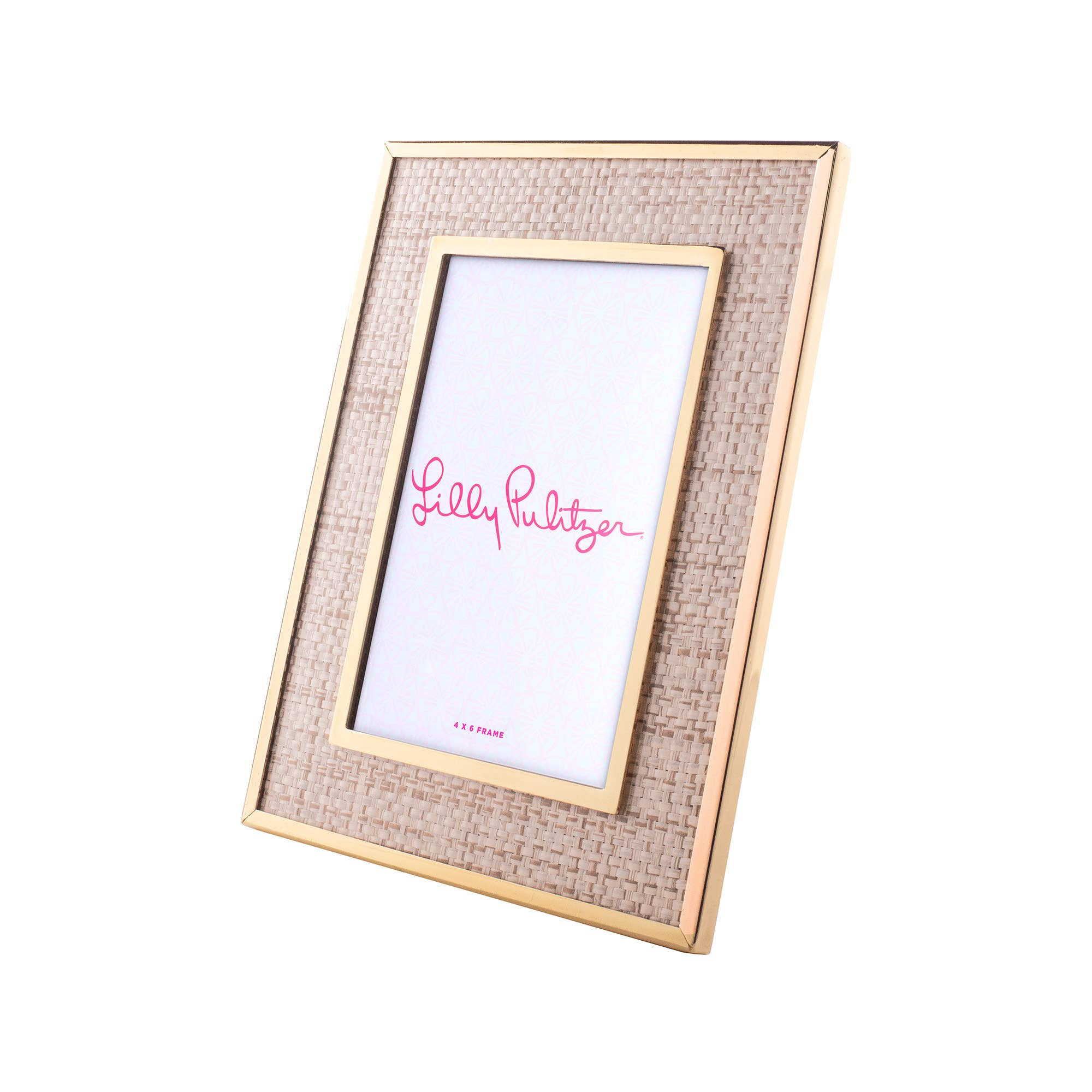 Medium Picture Frame, Raffia Mat