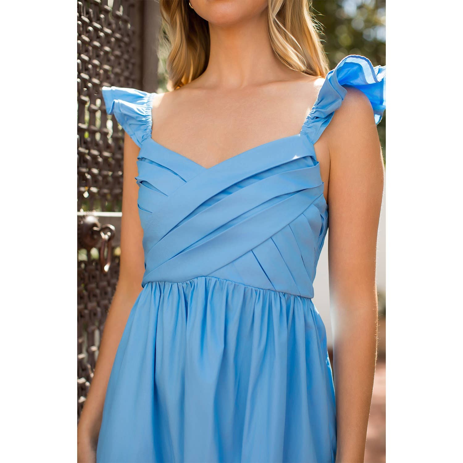 Sierra Maxi Dress in Blue