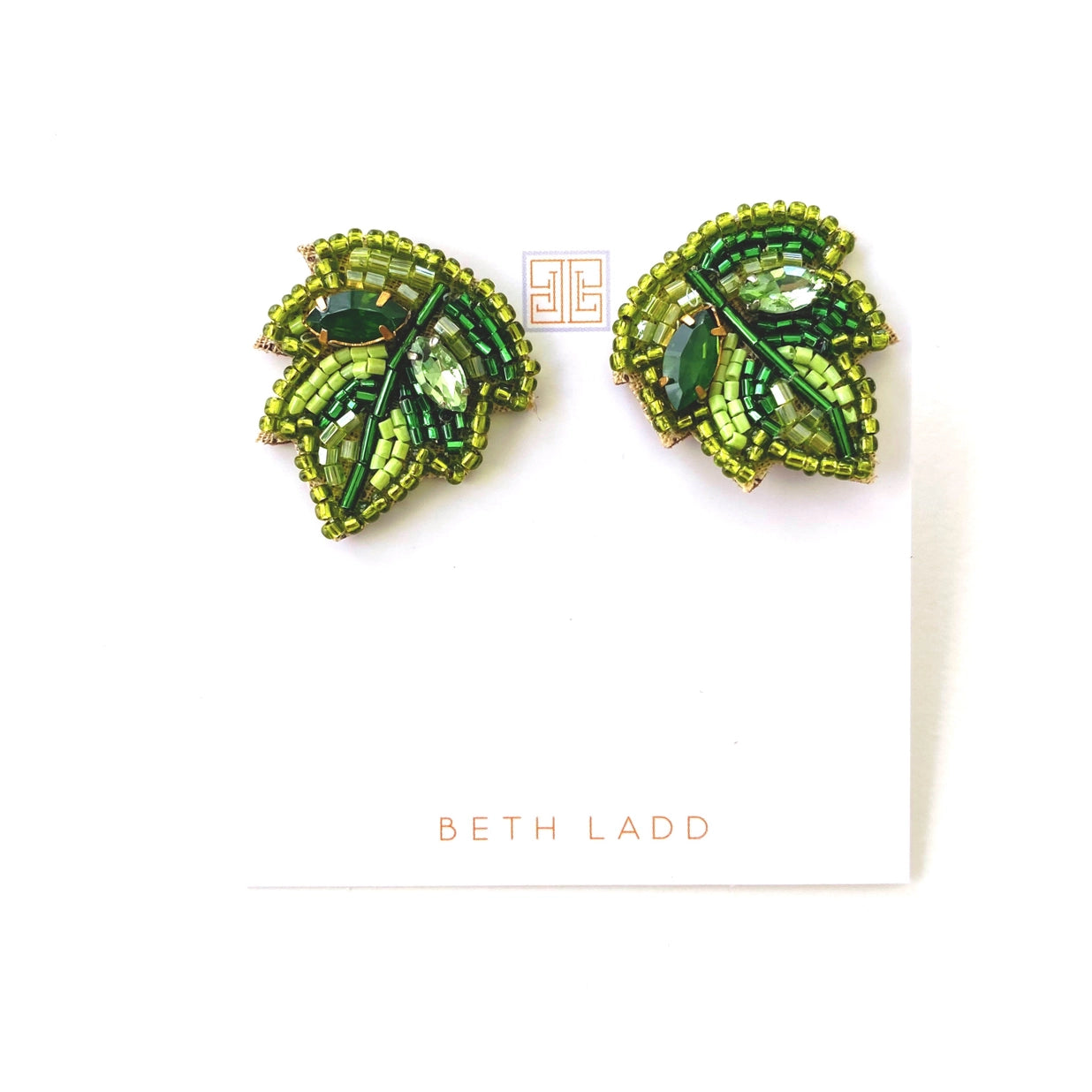 Palm Leaf Mini Earrings