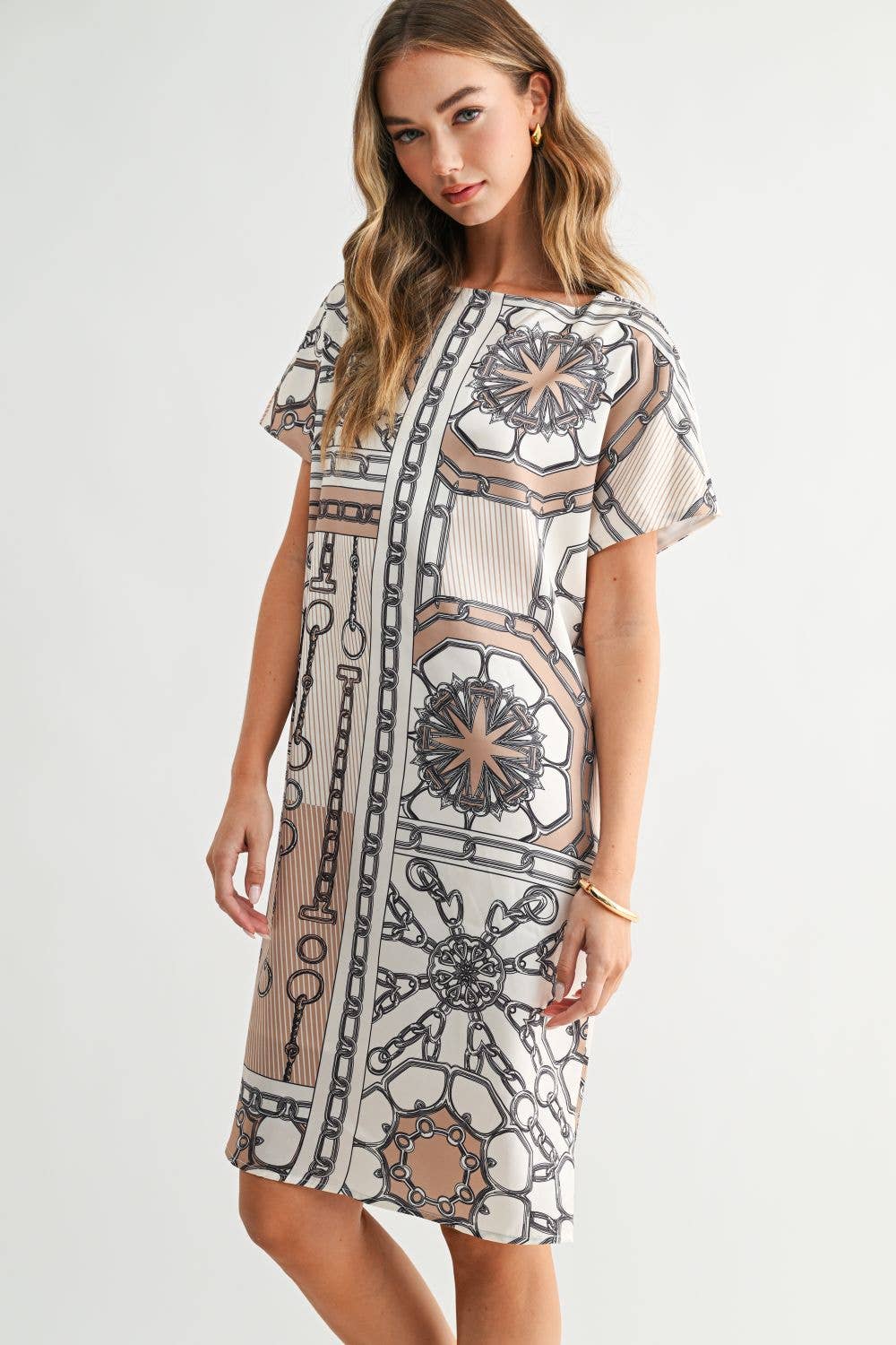 Julissa Dress in Taupe