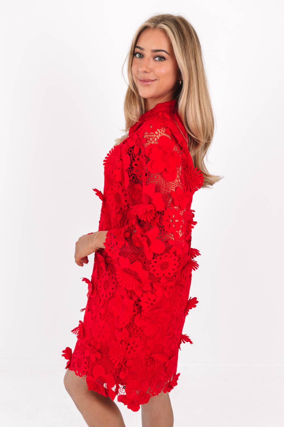 Seraphina Dress in Red