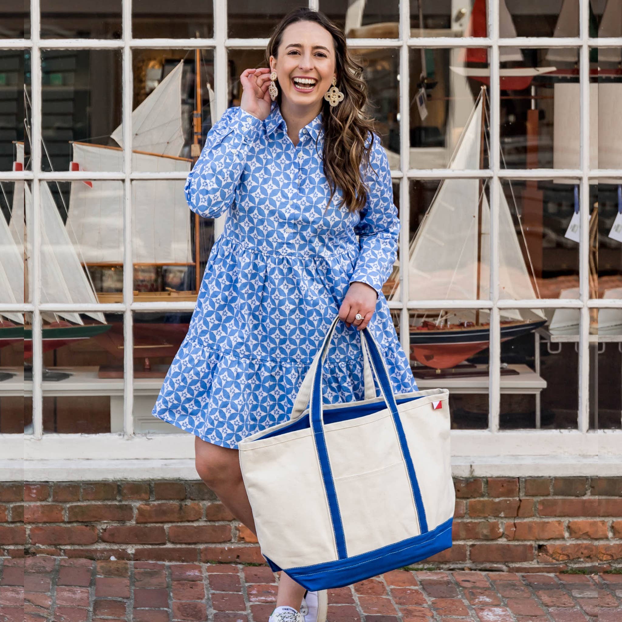 Classic Canvas Tote Bag Large