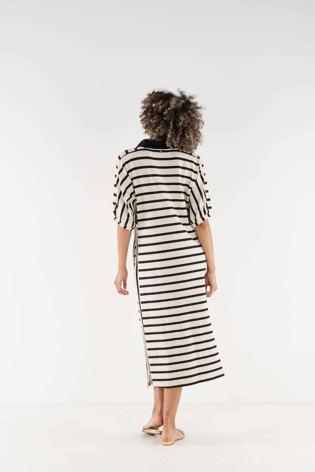 Poppy Maxi in Cafe Stripe