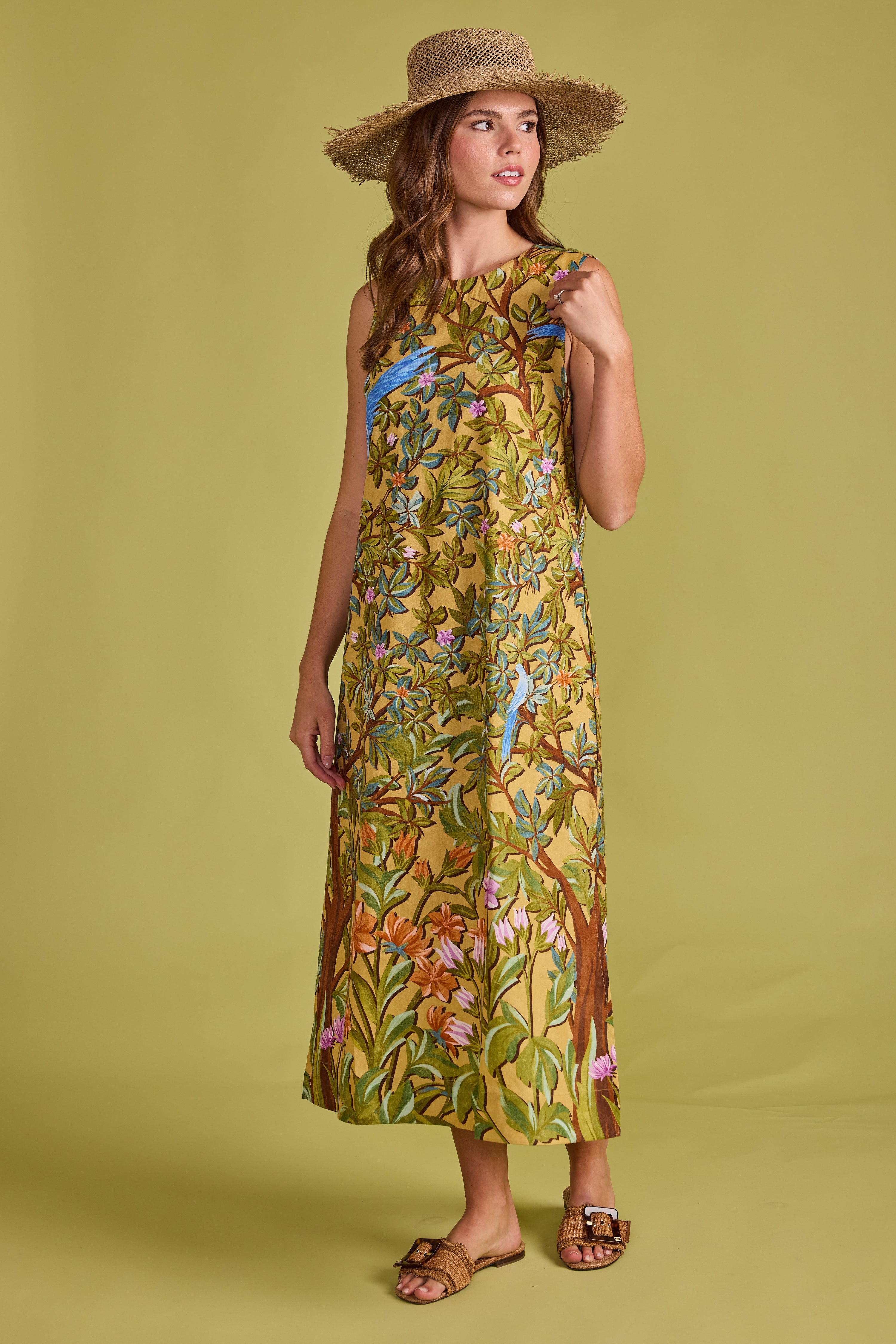 Natasha Dress in Foret