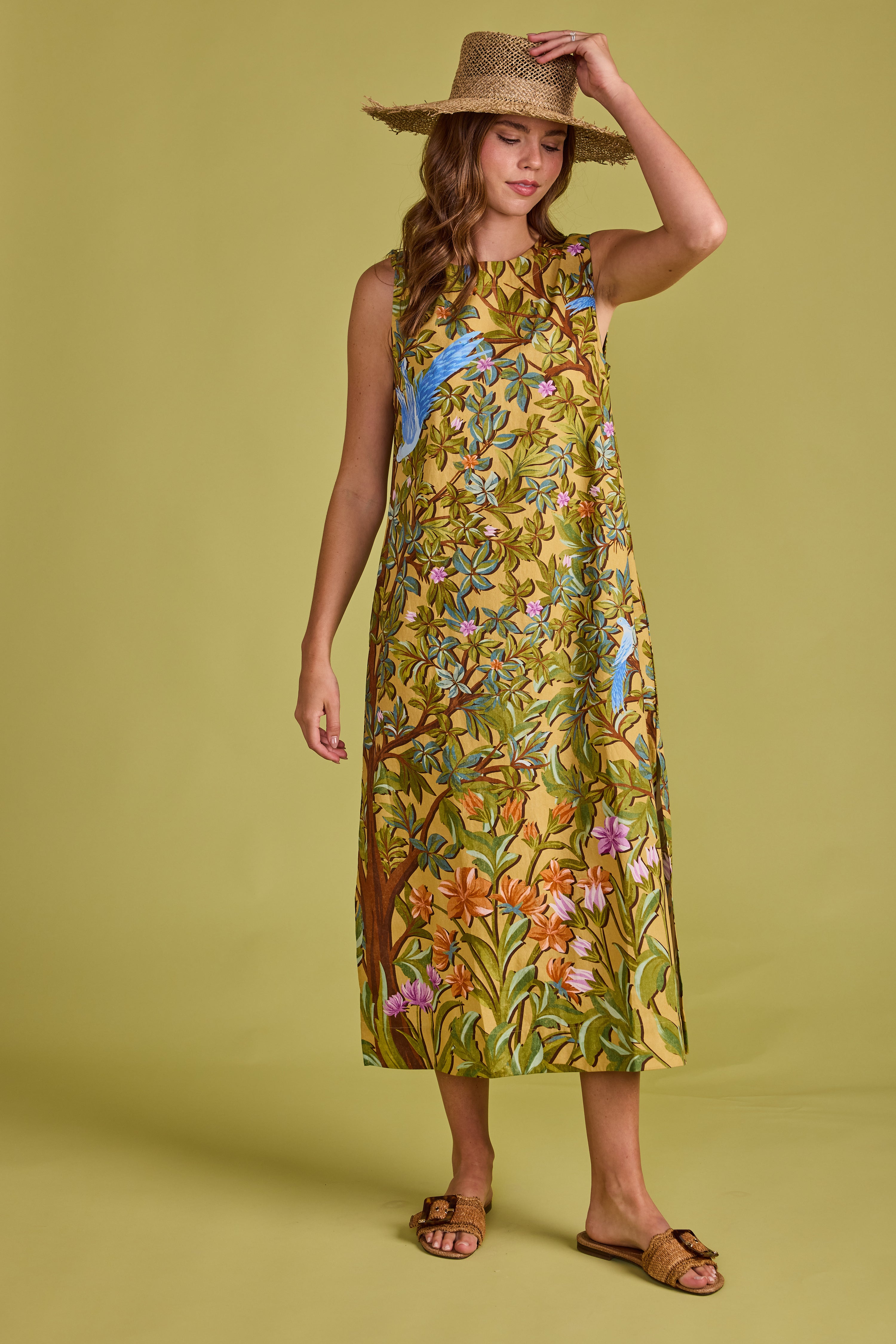 Natasha Dress in Foret