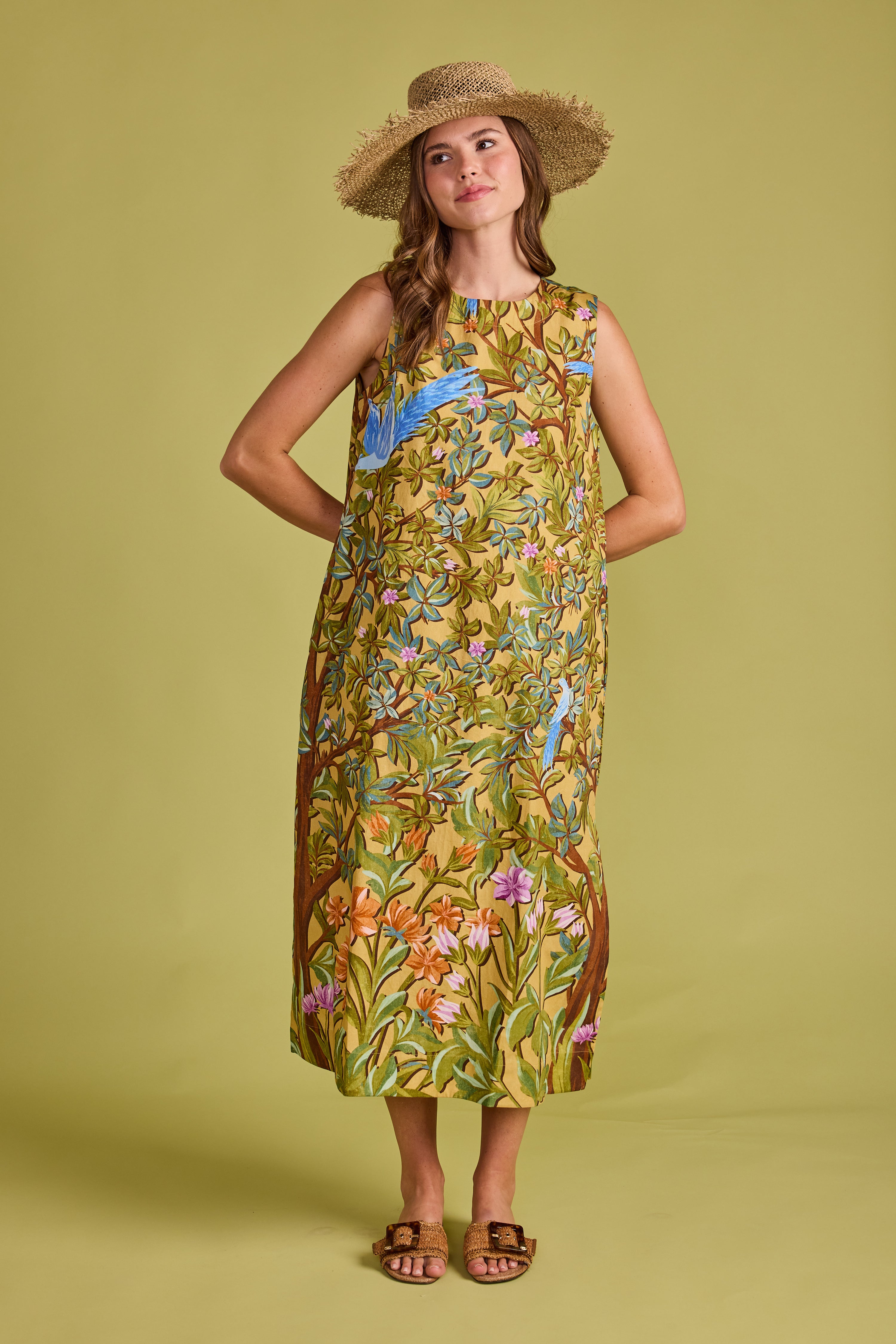 Natasha Dress in Foret
