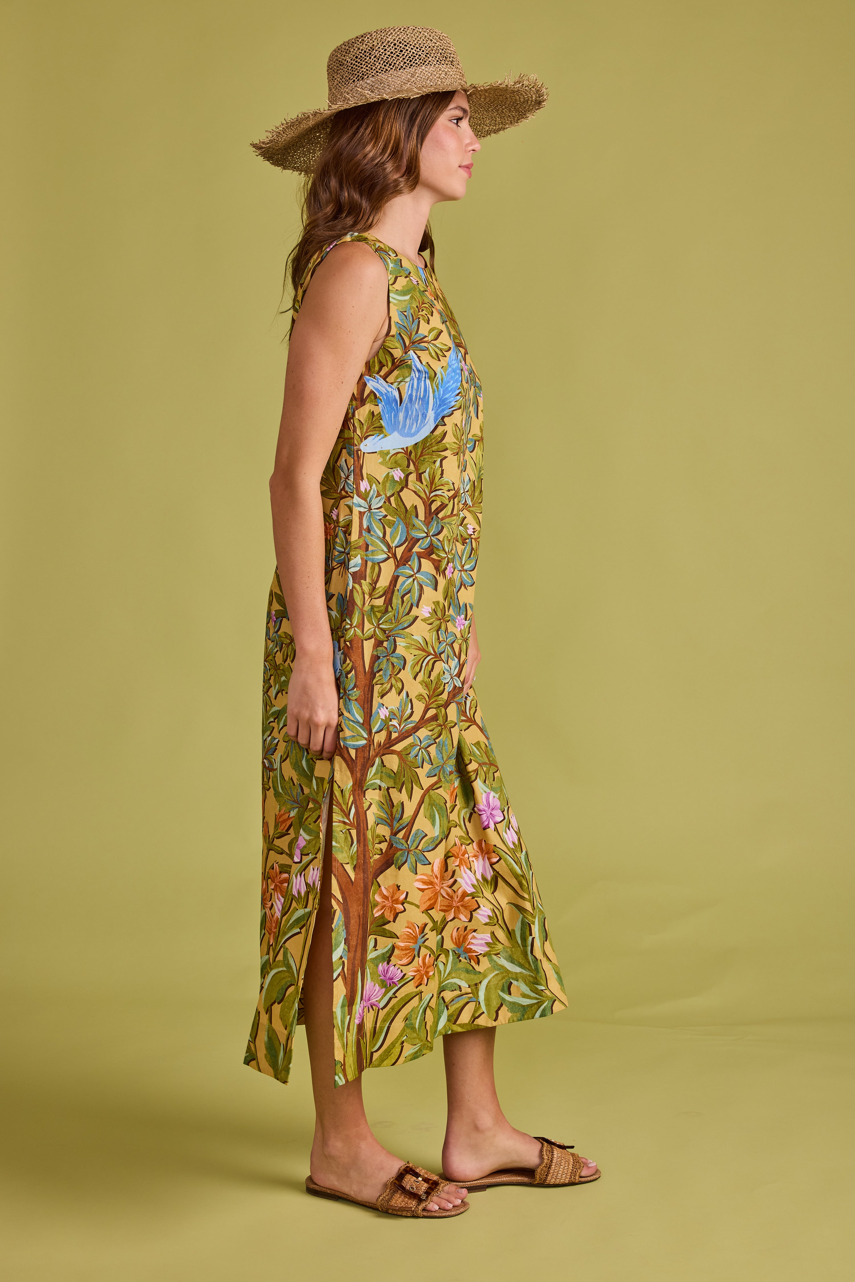 Natasha Dress in Foret