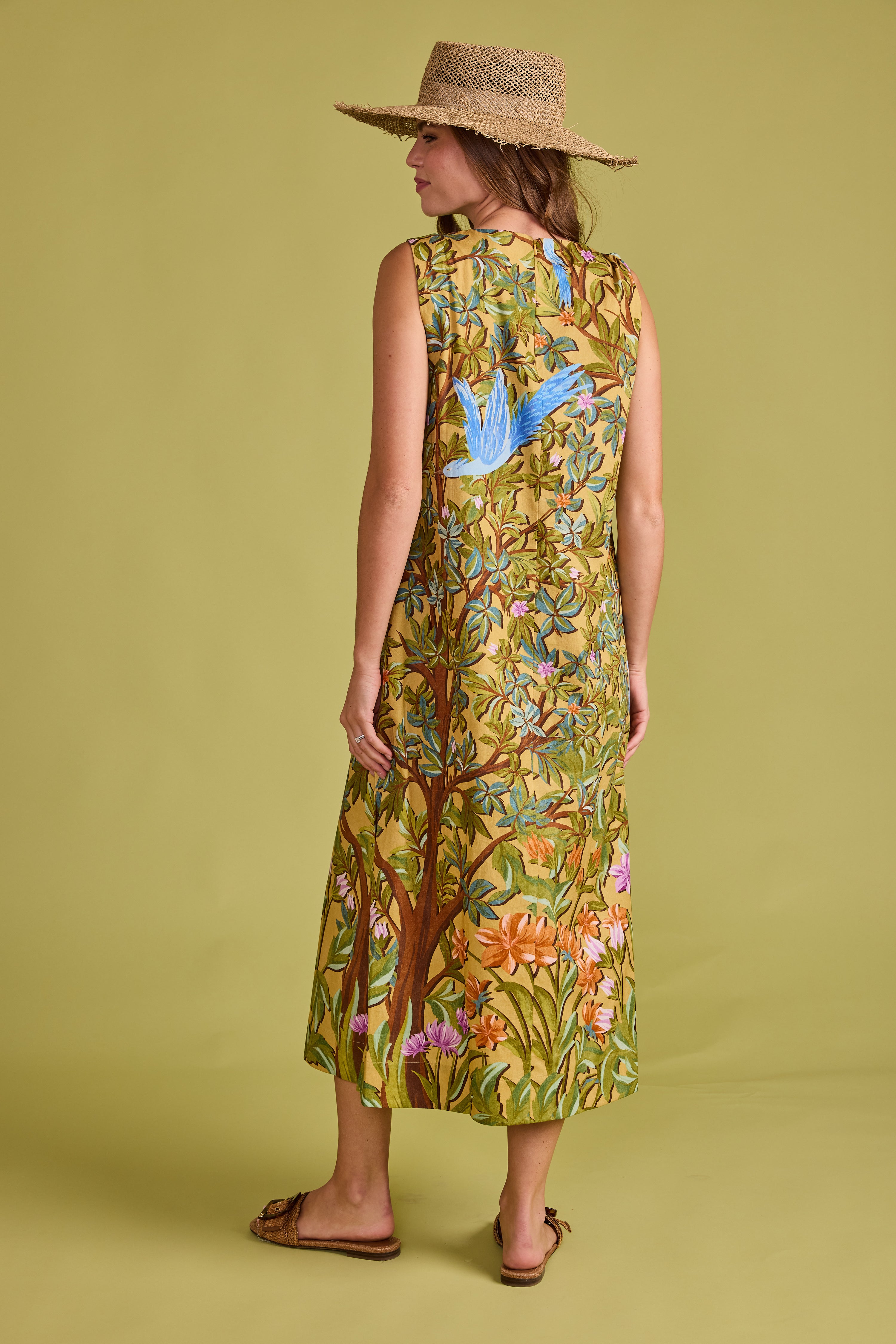 Natasha Dress in Foret
