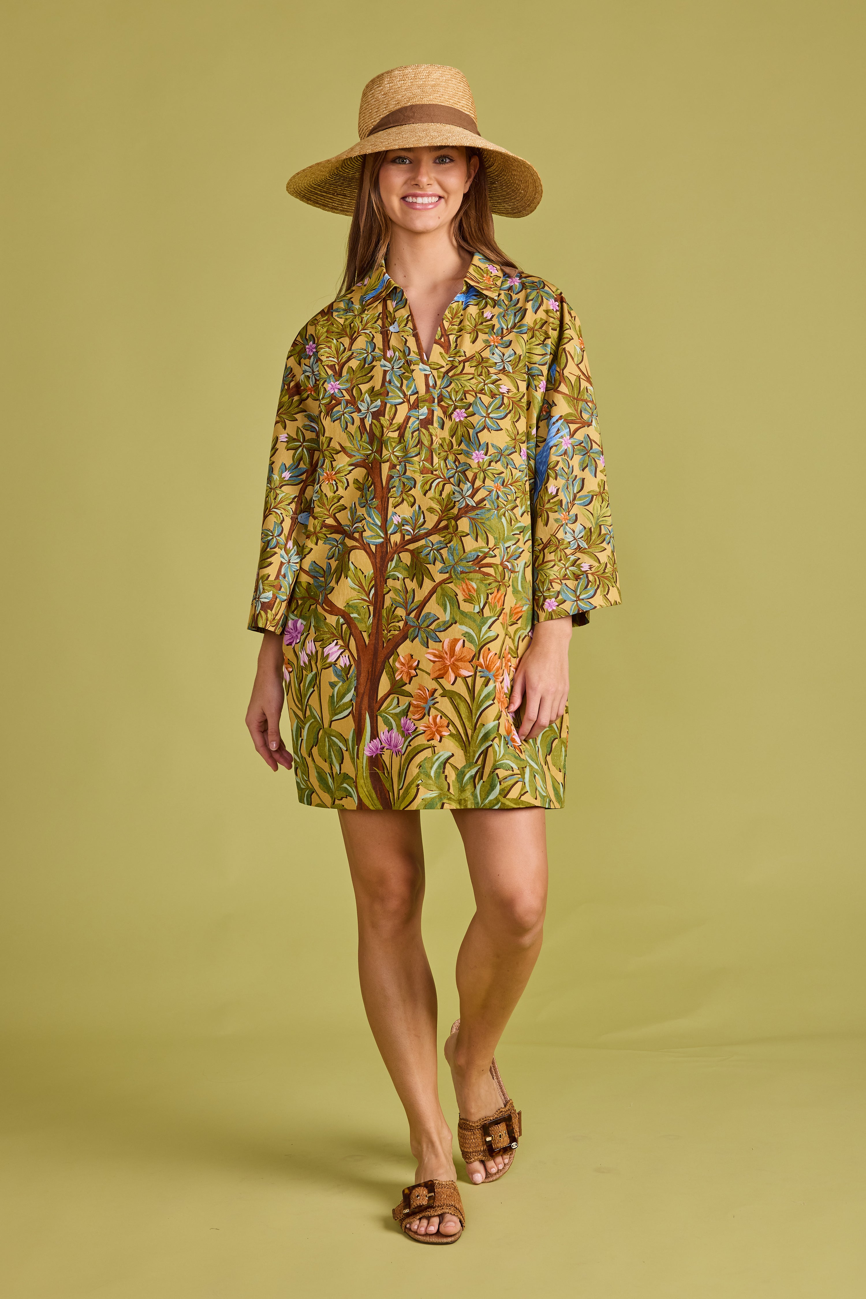 Colette Dress in Foret