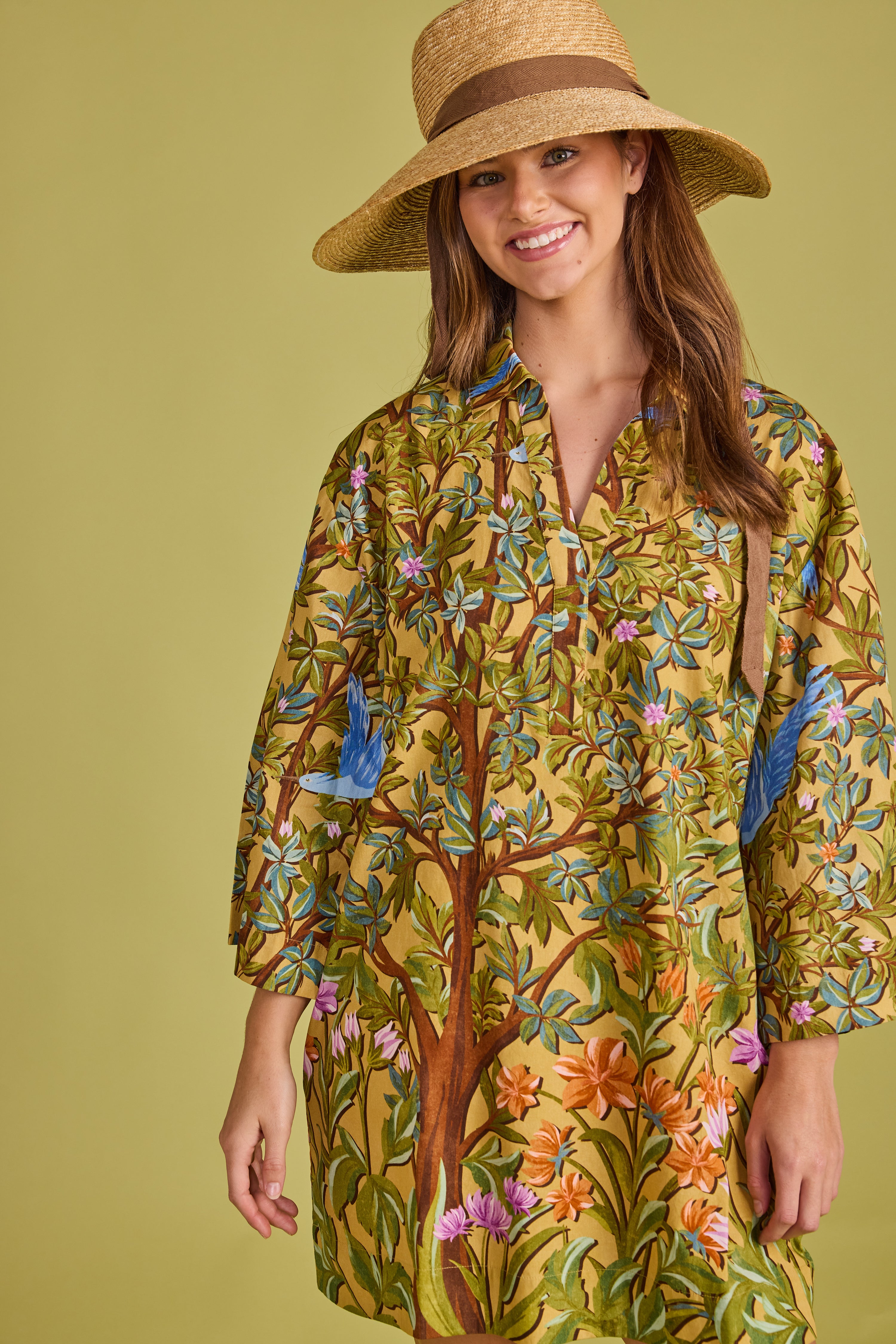 Colette Dress in Foret